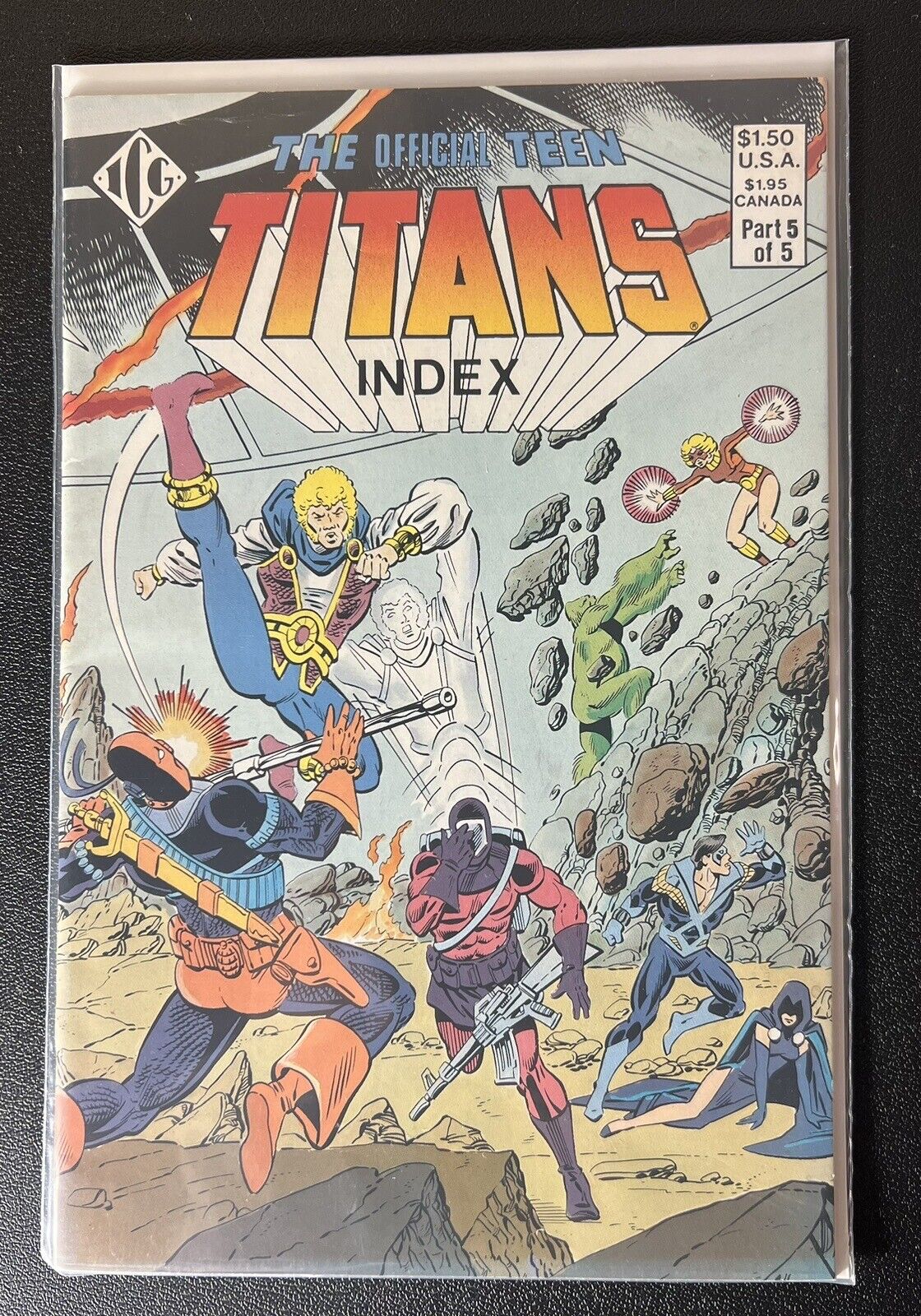 The Official Teen Titans Index No. 5 (1985, ICG)