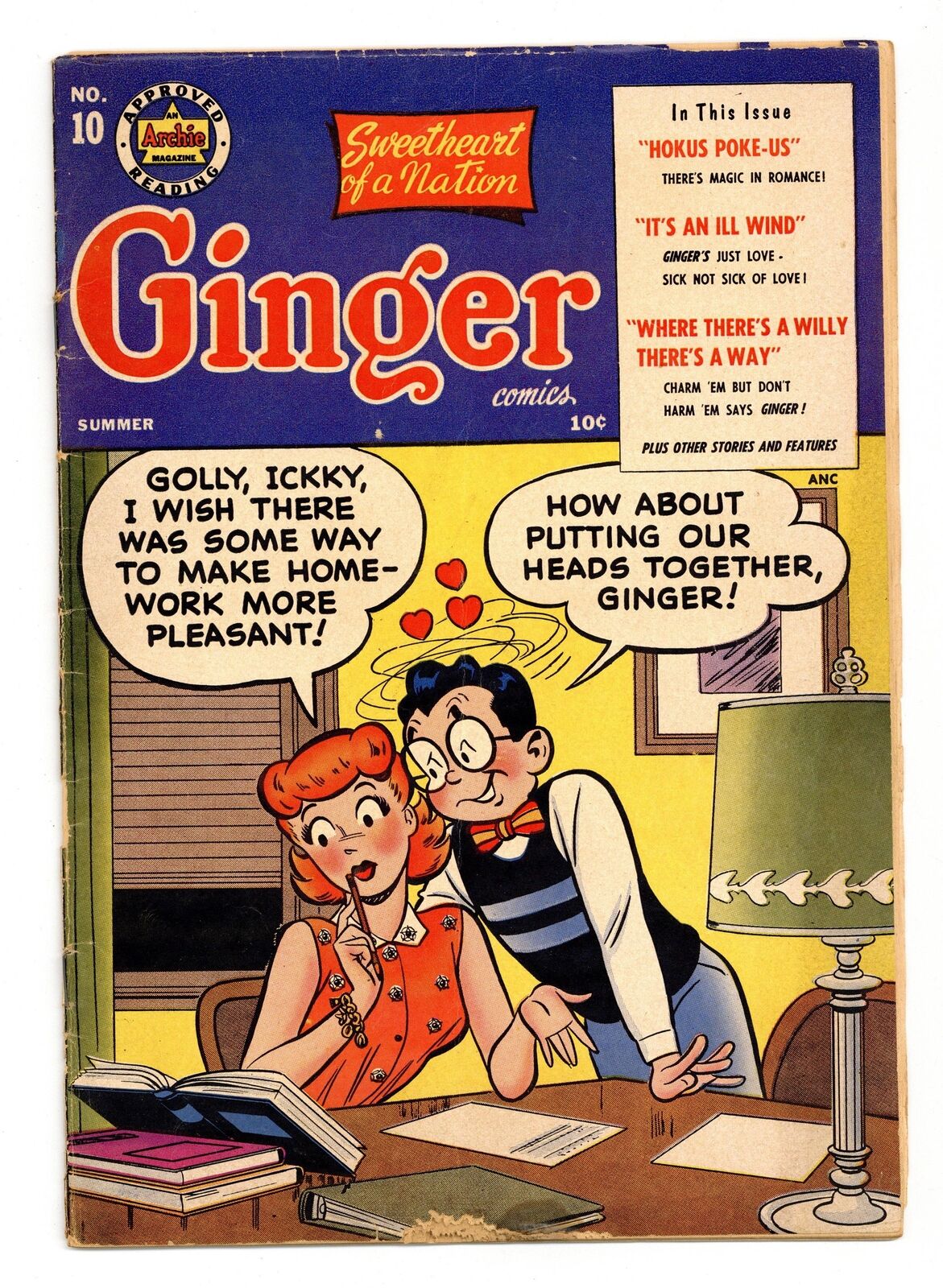 Ginger #10 PR 0.5 1954