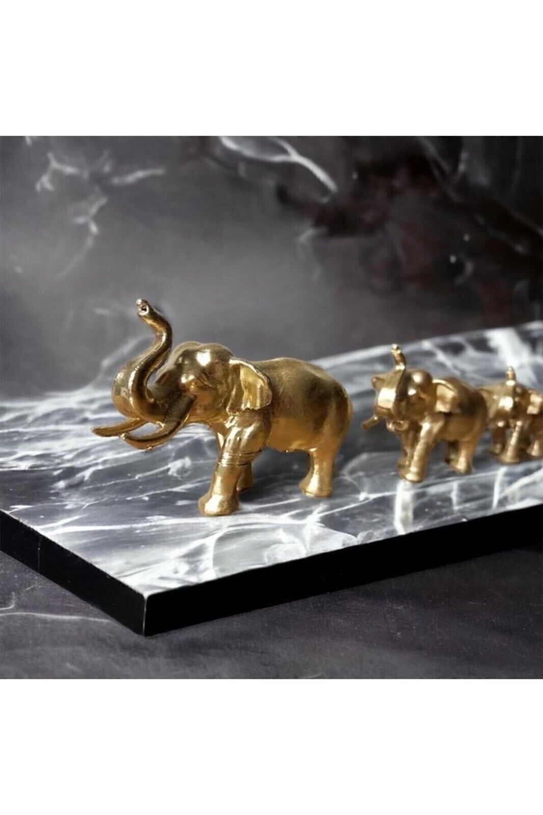 7-Piece Prosperity Elephant Set - Luck, Abundance & Well-being Collection