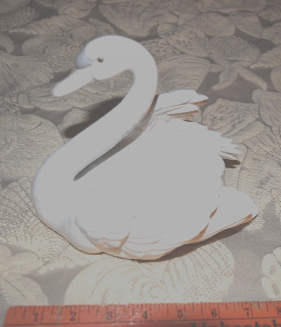 Vintage LLadro Daisa 1983 5231 White Swan Figurine EUC Handmade in Spain