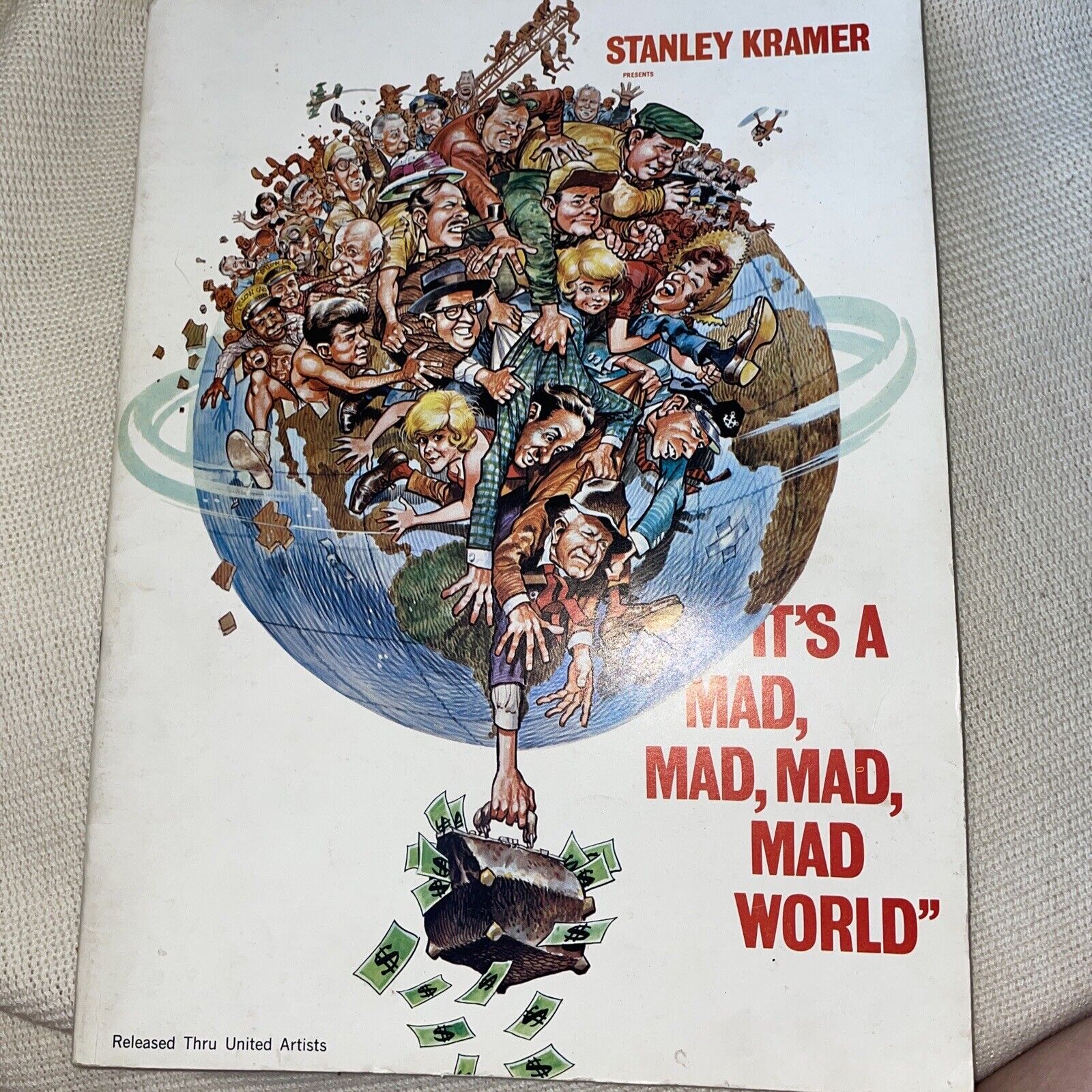 United Artist  It’s A Mad, Mad, Mad, Mad, World 1963 Book Centerfold