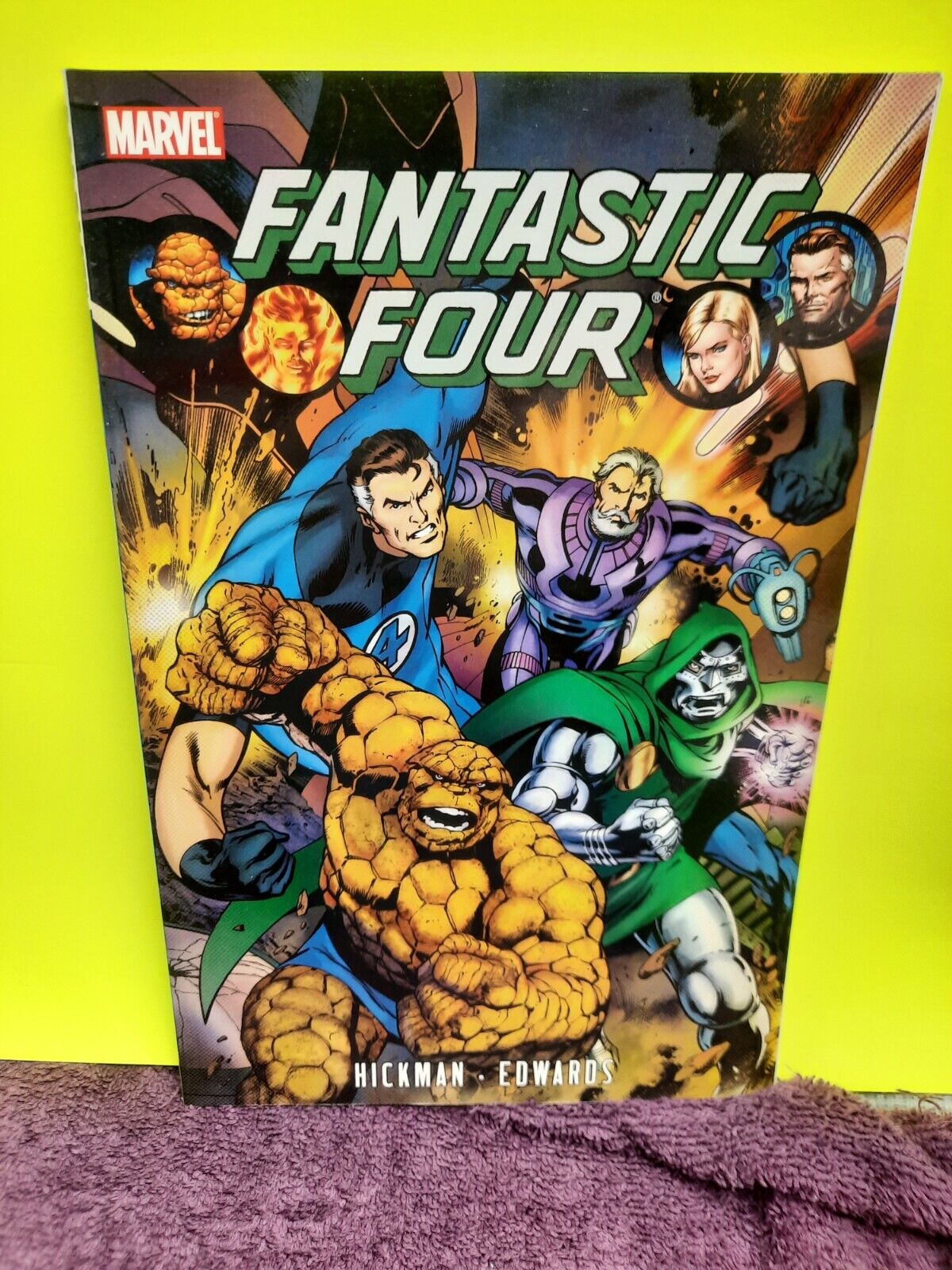 Marvel Comics Fantastic Four vol 3 trade Jonathan Hickman