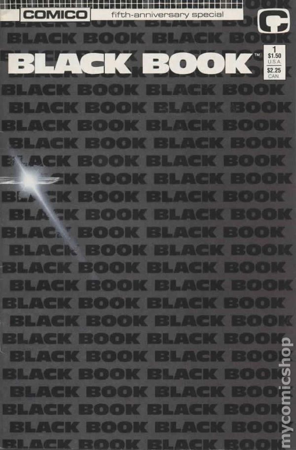 Black Book #1 FN 1987 Stock Image