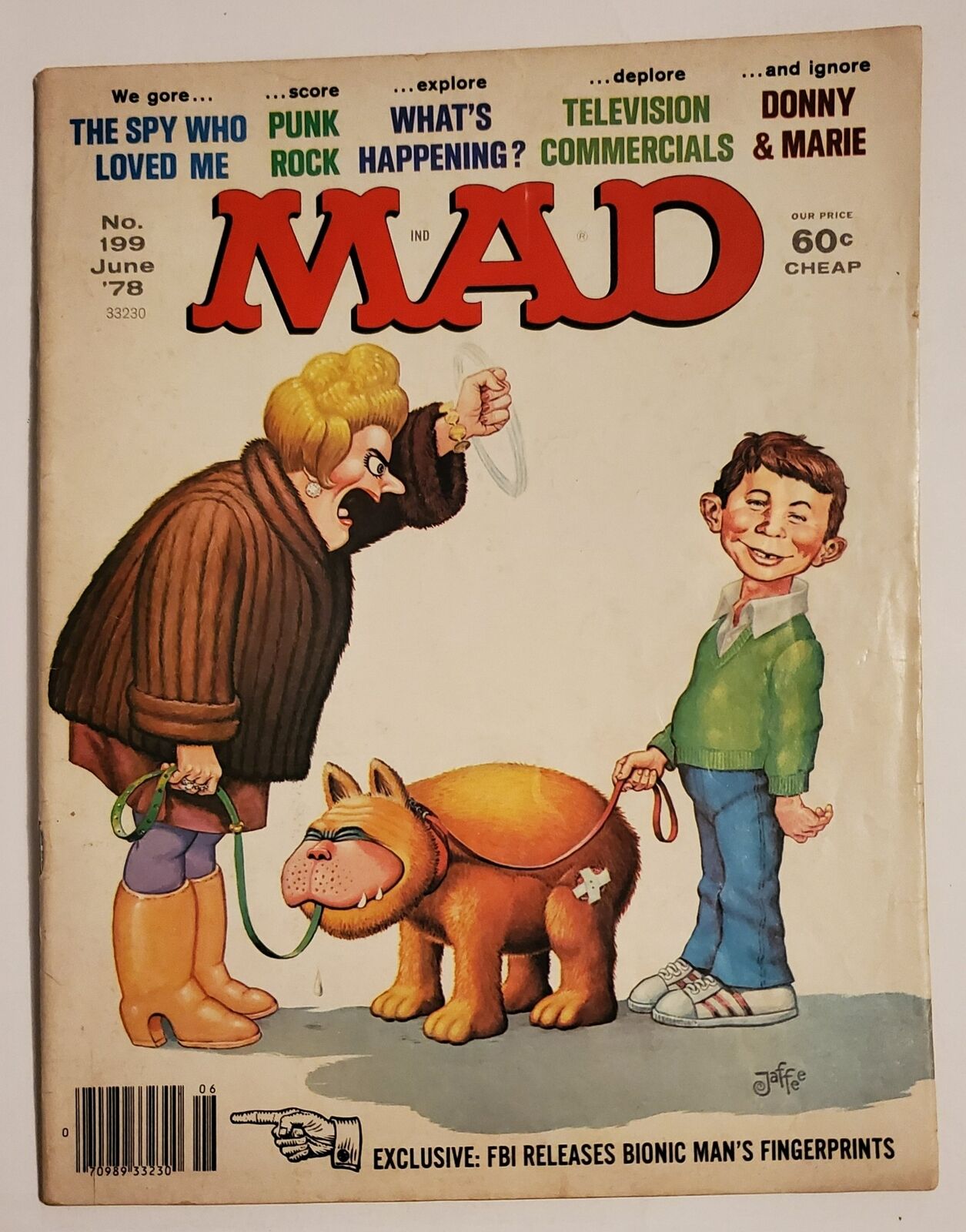 MAD MAGAZINE NO. 199 - E.C. PUBLICATIONS - JUNE 1978