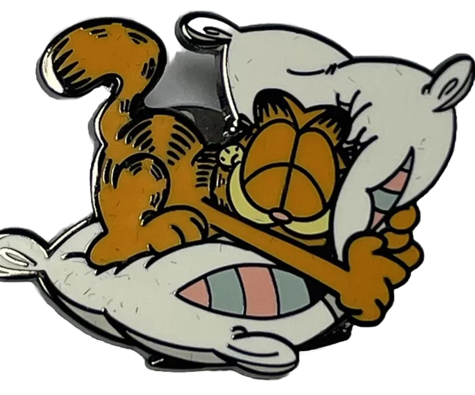 Willabee And Ward W And W Paws Garfield pin Pillow Sleeping 1”