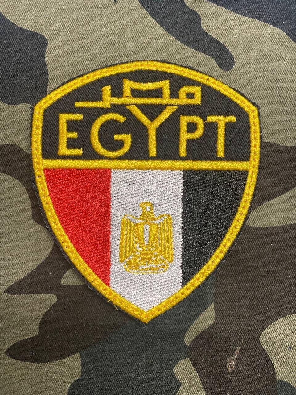 Egypt  Flag Hook and Loop Patch  Flag Patch Tactical Patch Morale Patch مصر