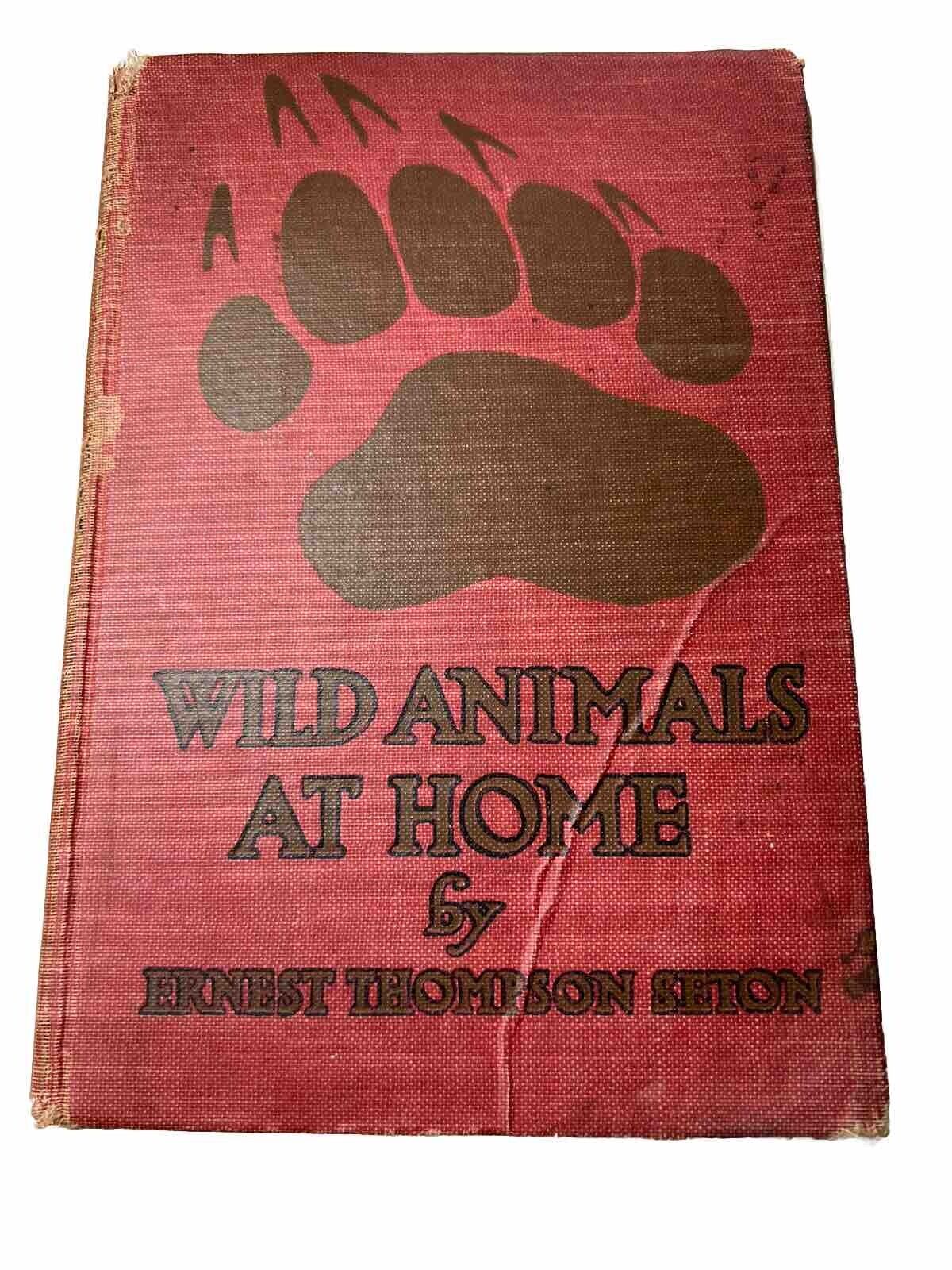 BSA Wild Animals At Home by Ernest Thompson Seton Hardback 1913 BS-863