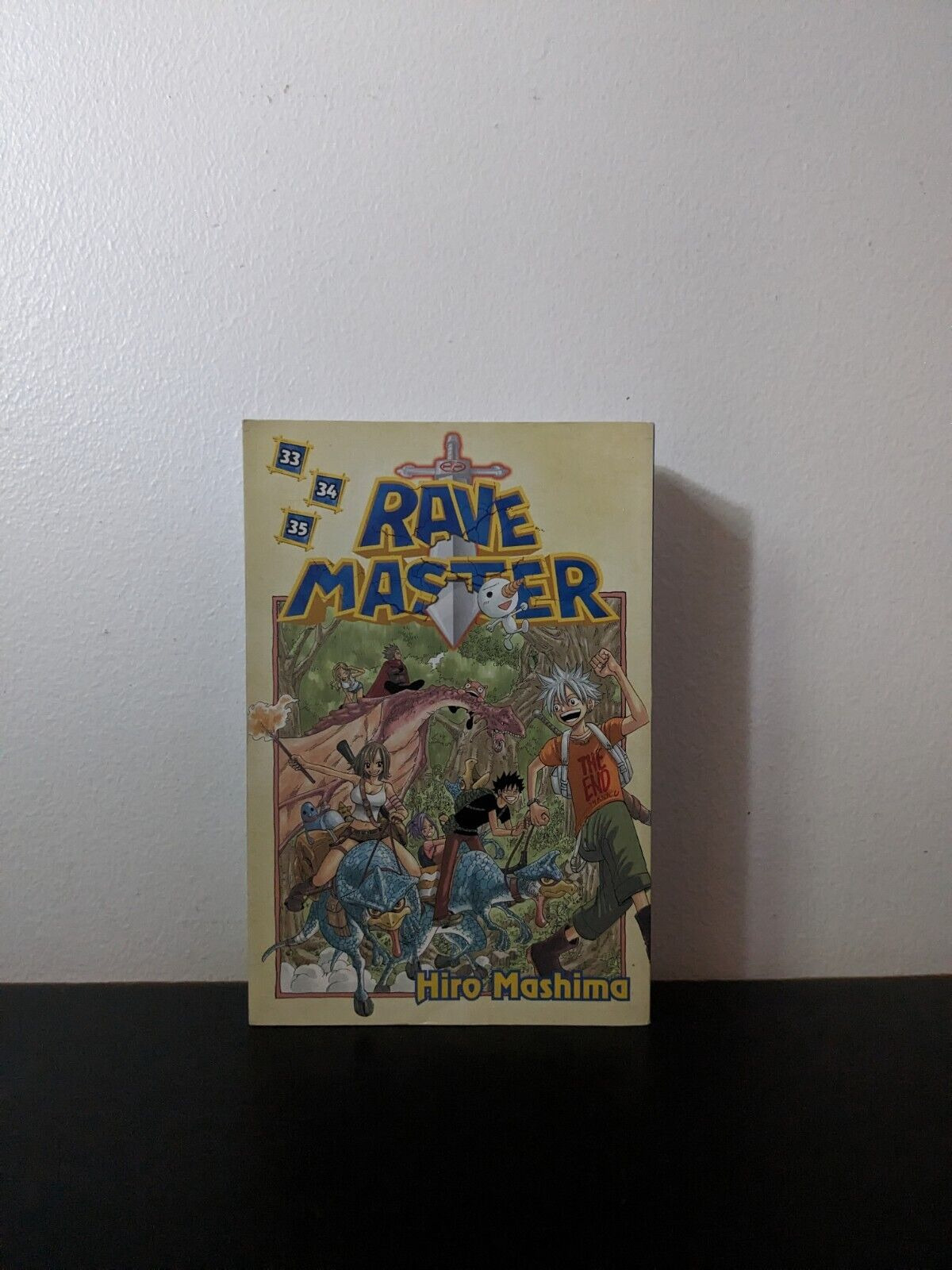 Rave Master Vol 33 34 35 by Hiro Mashima English Manga Kodansha Comics