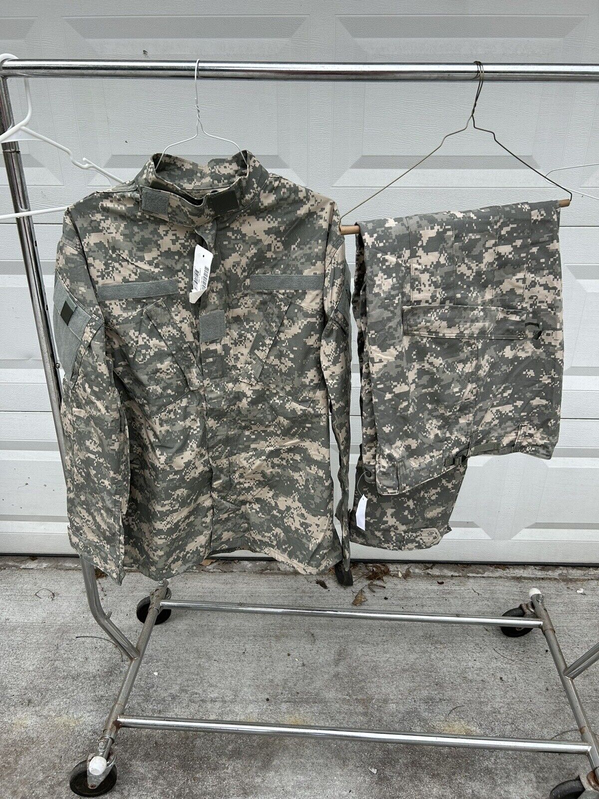 Army Combat Coat And Trouser Combo Set Large - Long NWT 