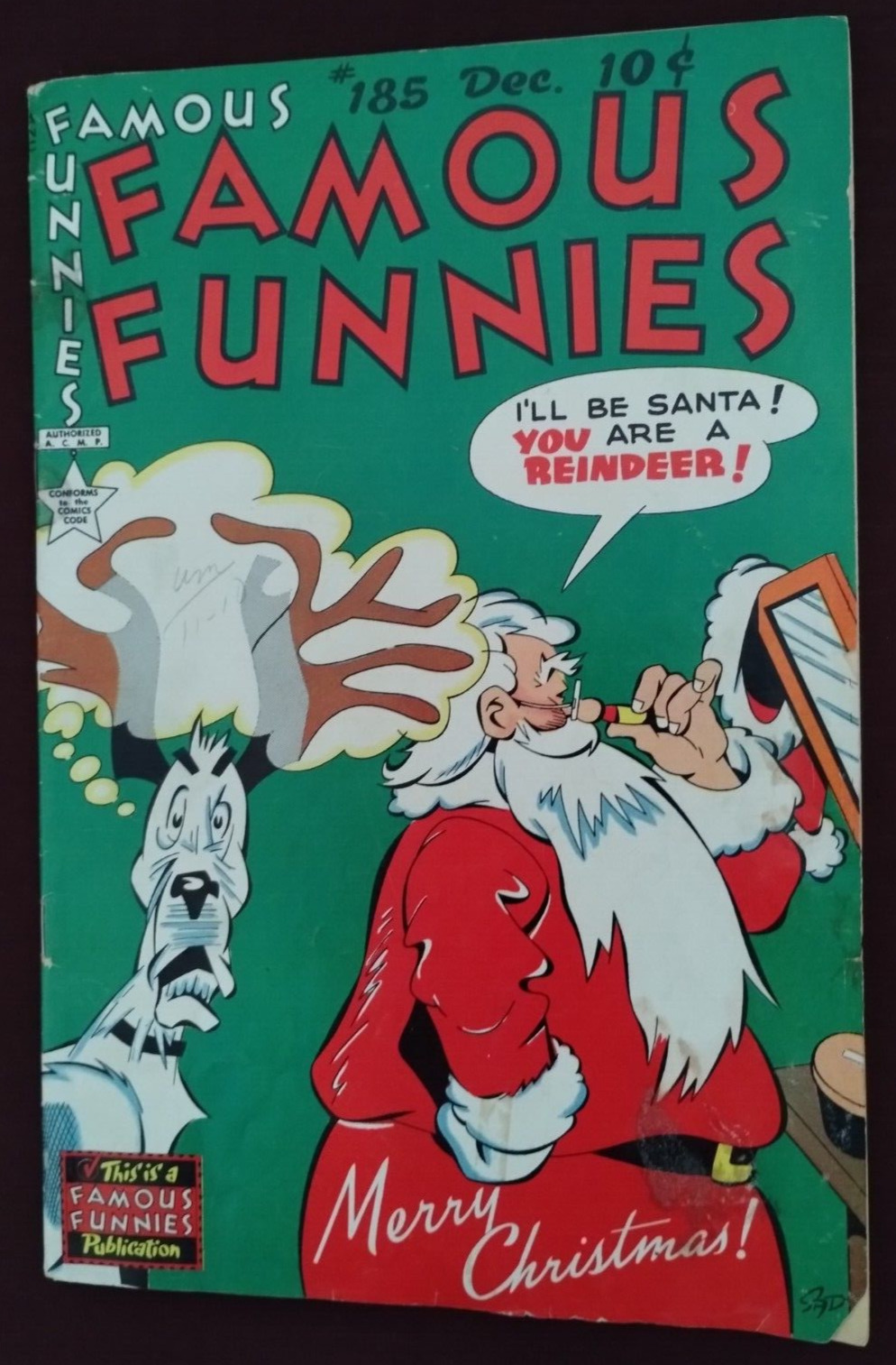 Famous Funnies #185 FN- 5.5 Eastern Color
