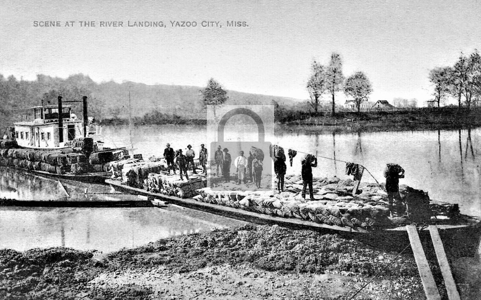 River Landing Yazoo City Mississippi MS - 8x10 Reprint