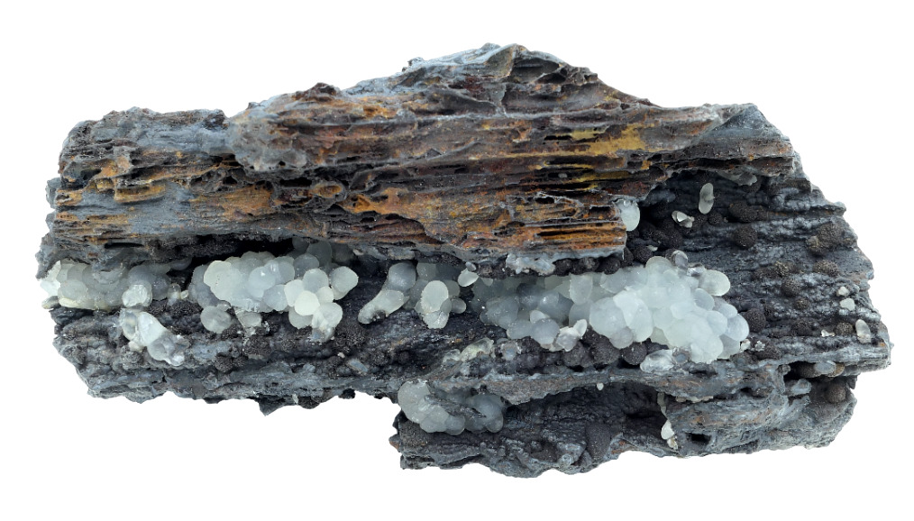 Smithsonite on Coronadite, Australia, Large Cabinet Sized Specimen CM1166