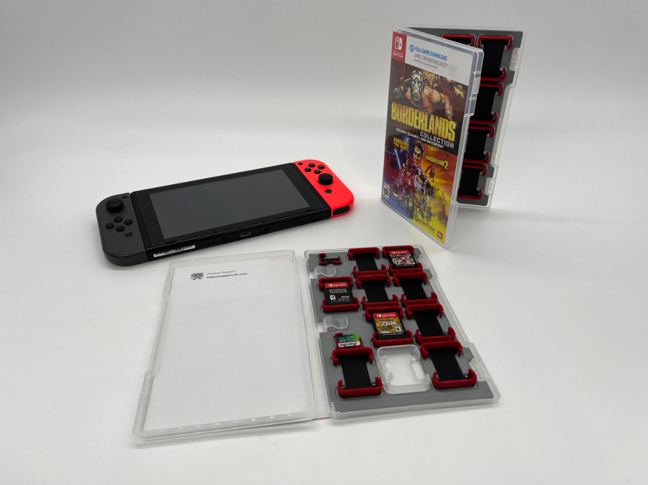 Nintendo Switch Video Game Cartridge Holder Sorter for OEM Official Nintendo Gam