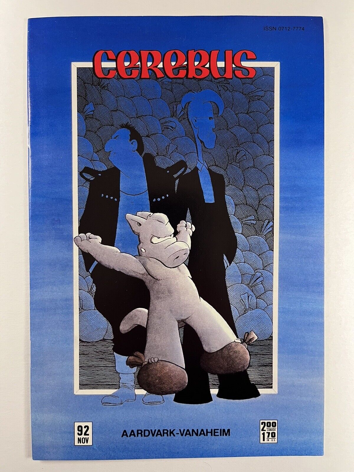 Cerebus the Aardvark #92 November 1986 ✅ Aardvark-Vanaheim ✅ Dave Sim ✅ Comics