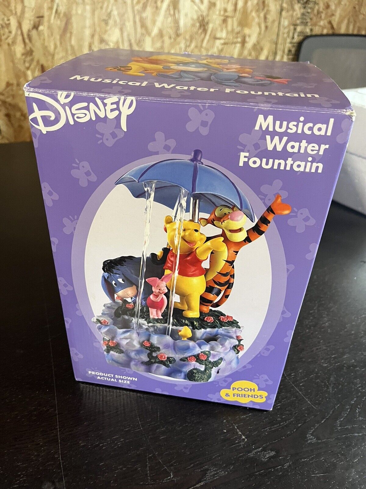 Disney Winnie the Pooh & Friends Sound Activated Musical Water Fountain 