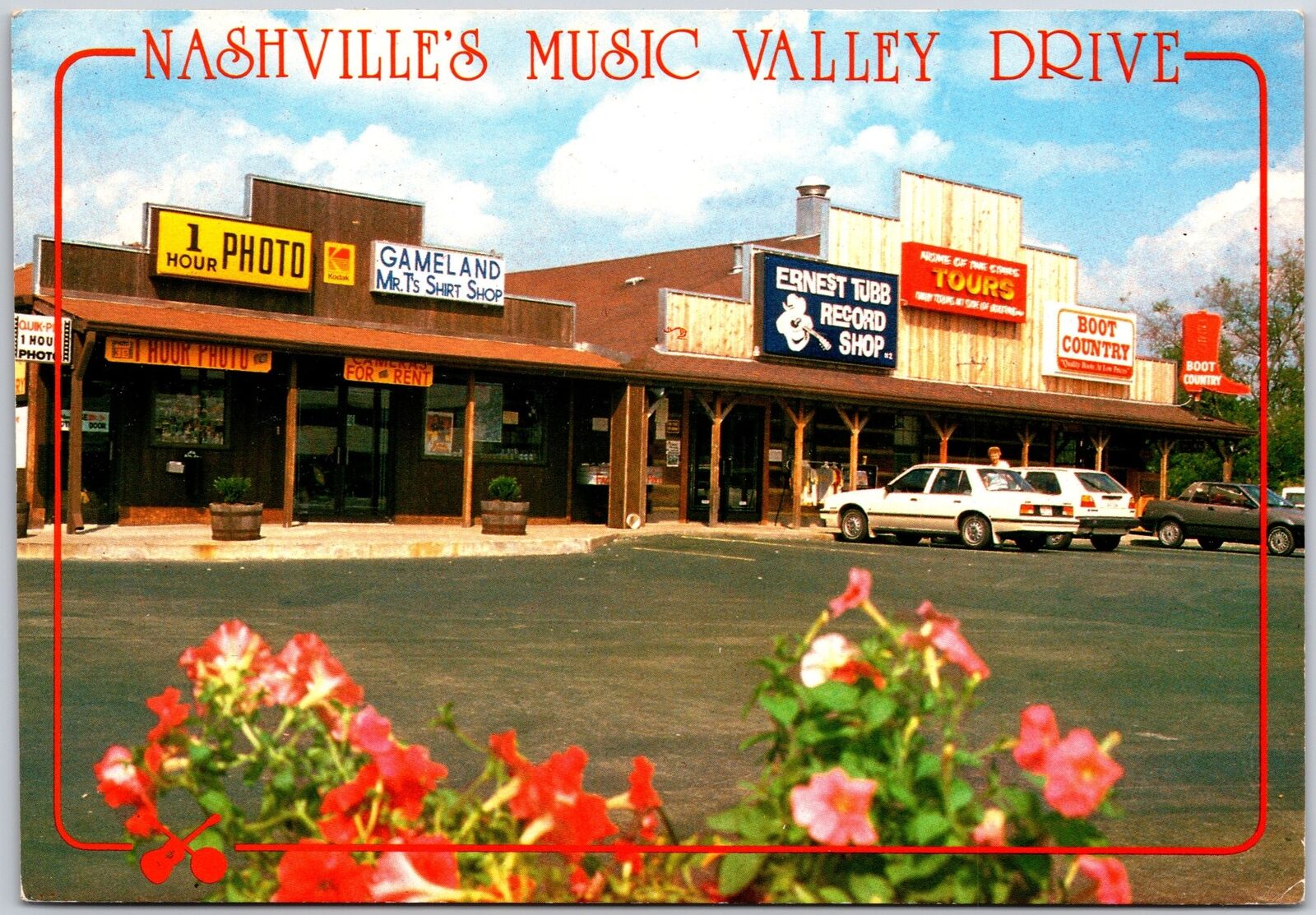 Nashville\'s Music Valley Drive Opryland Gift Shops Museums Hotels Camp Postcard