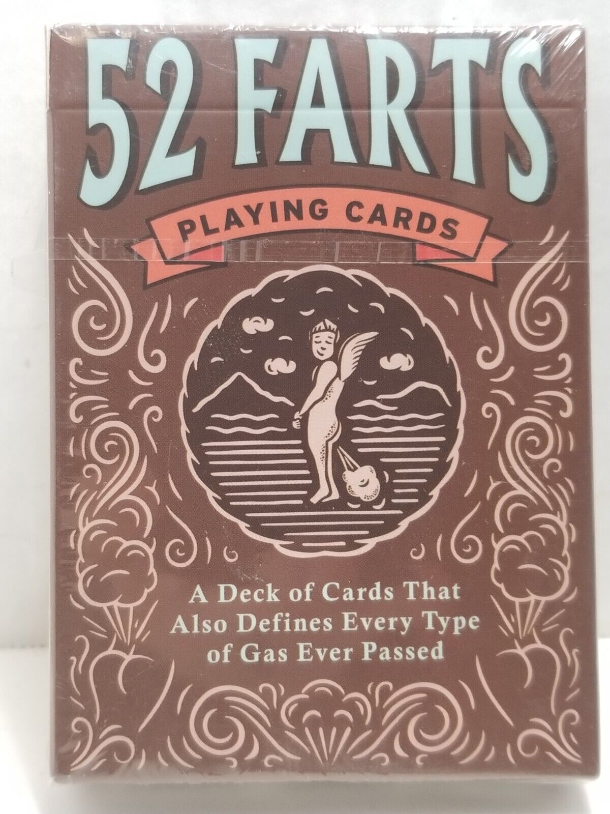 52 Farts Playing Cards Poker Size Deck Custom Rare New & Sealed