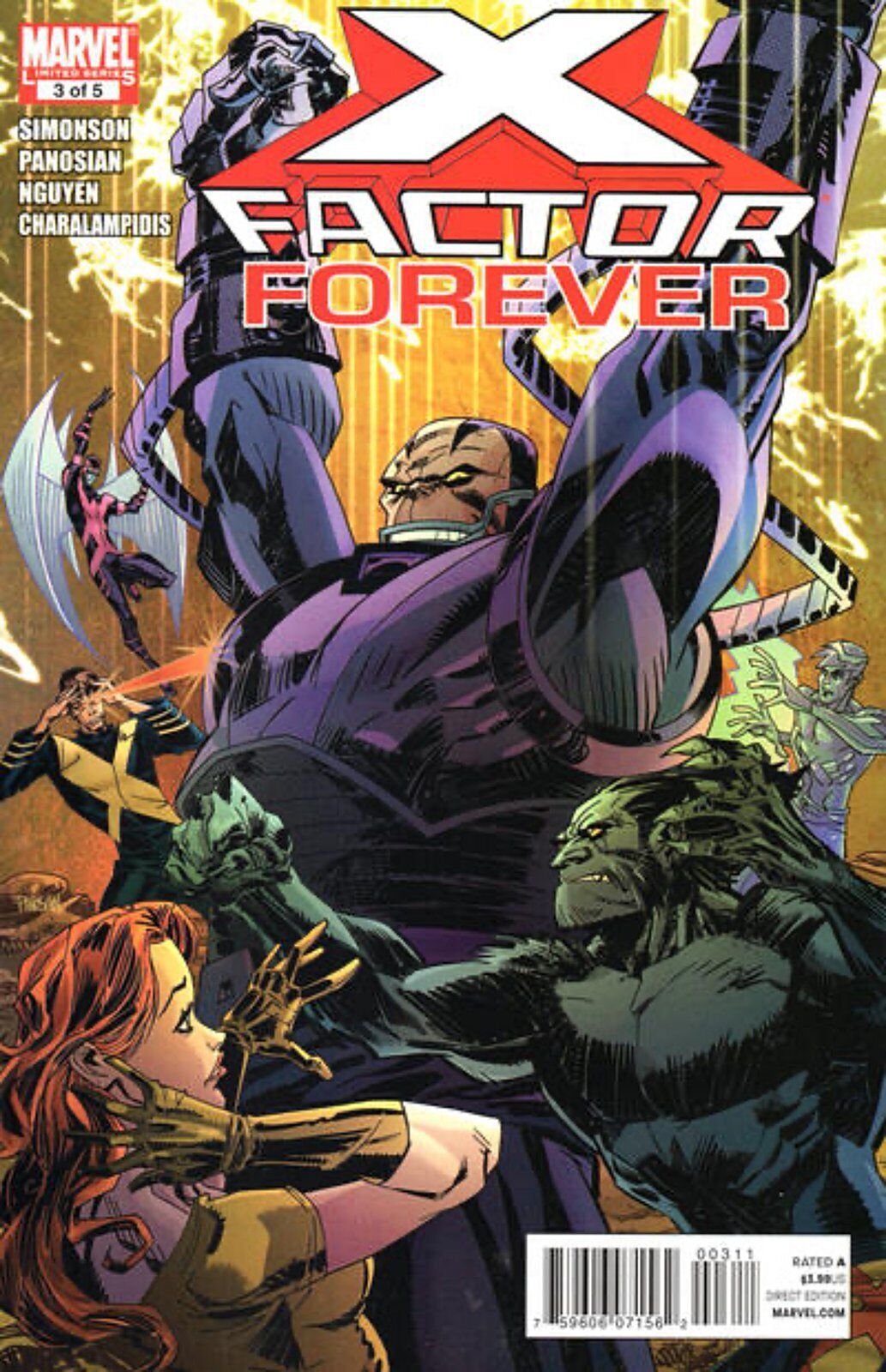 X-Factor Forever #3 (2010) Marvel Comics