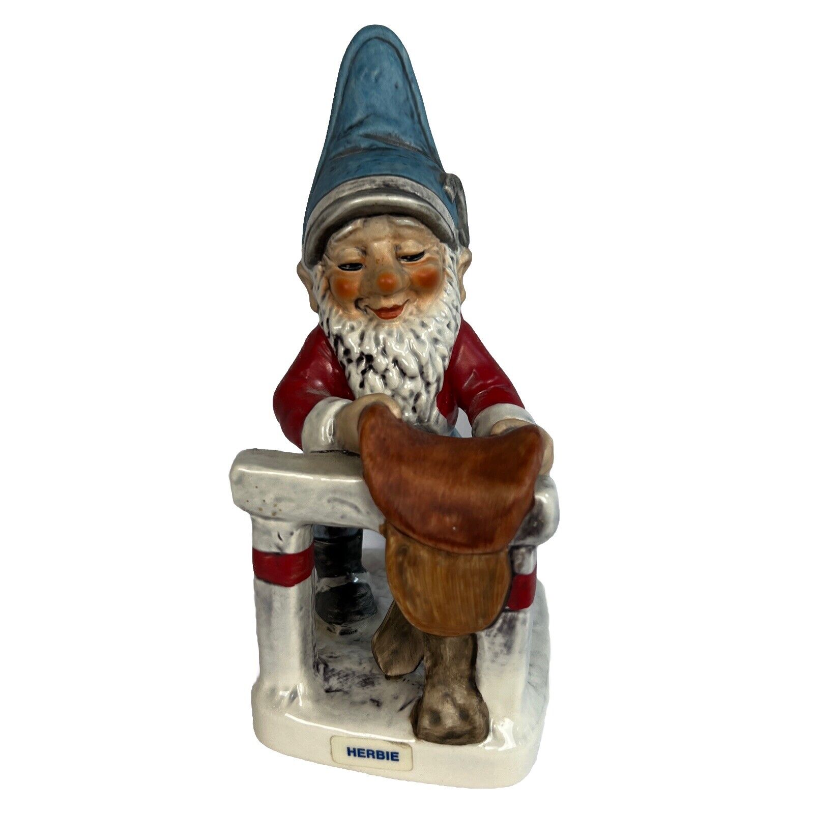 Vintage Co-Boy Herbie The Horseman Gnome 1975 Germany Collectables Shelf Sitter