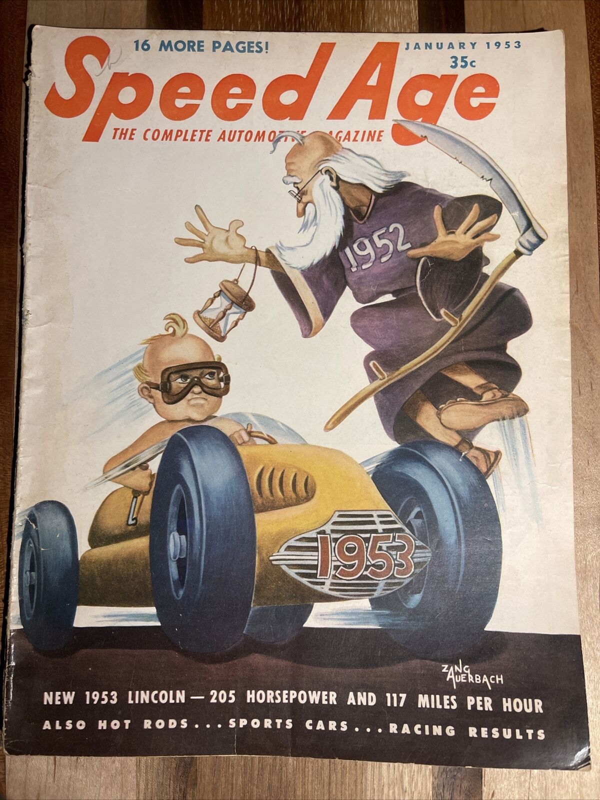 1953 Speed Age Magazine 