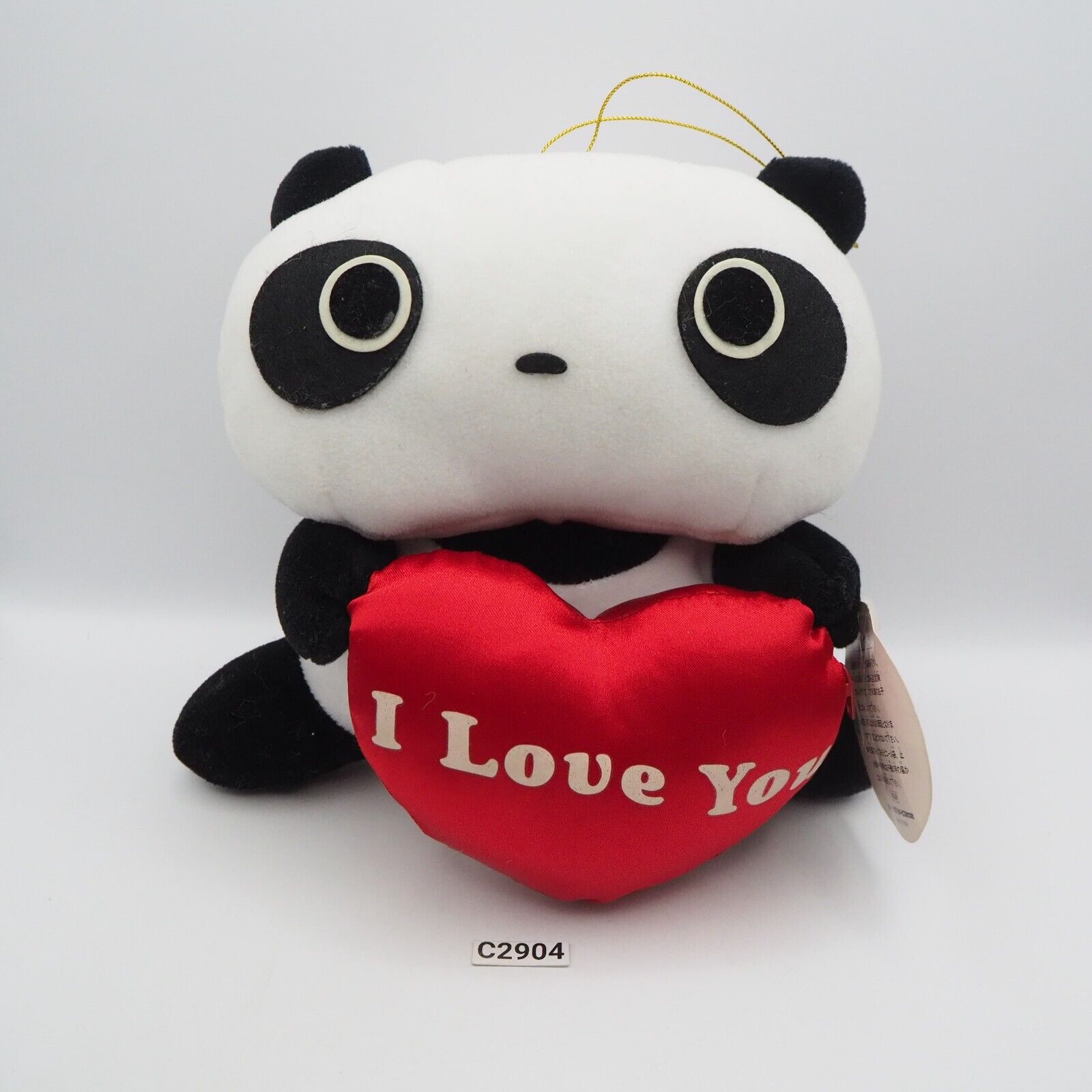 Tarepanda Panda C2904 Heart San-x Plush 7\