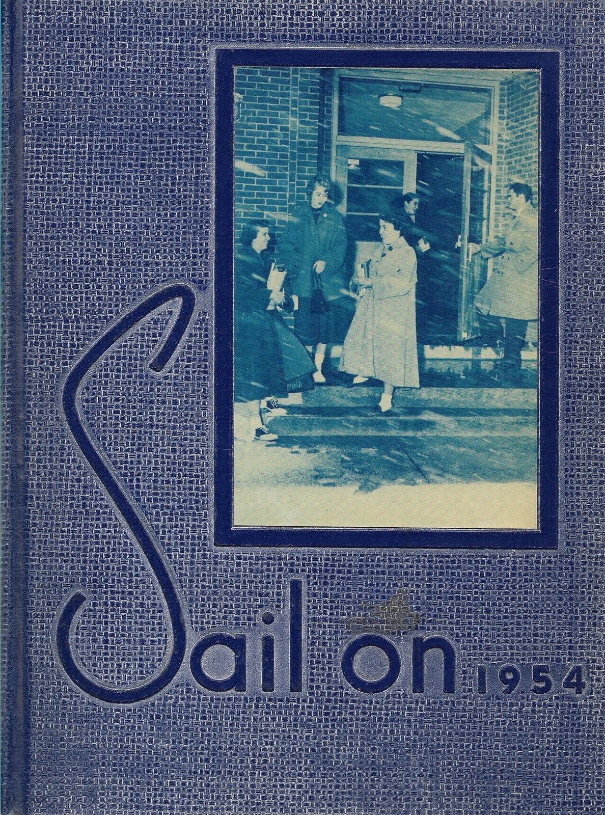 Yearbook Gaithersburg Maryland MD Gaithersburg High School Sail On 1954