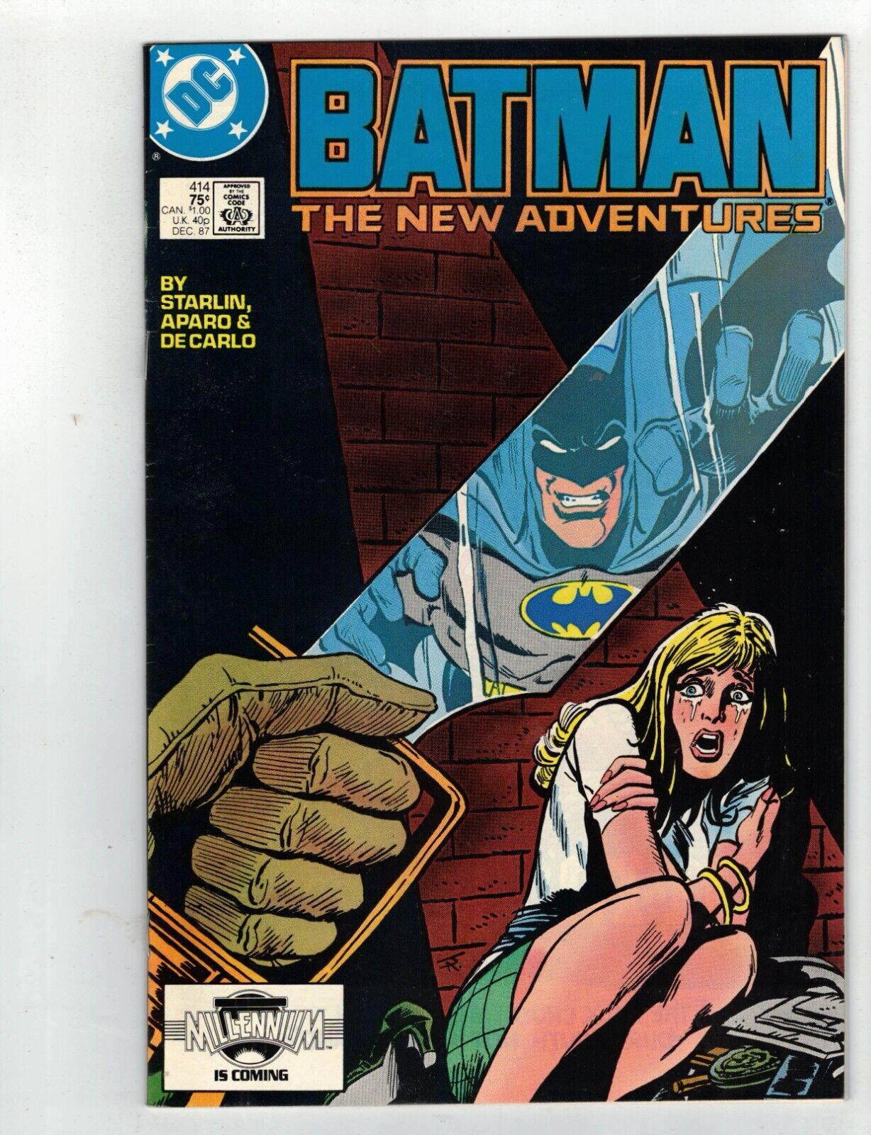 BATMAN #414    1987 NM