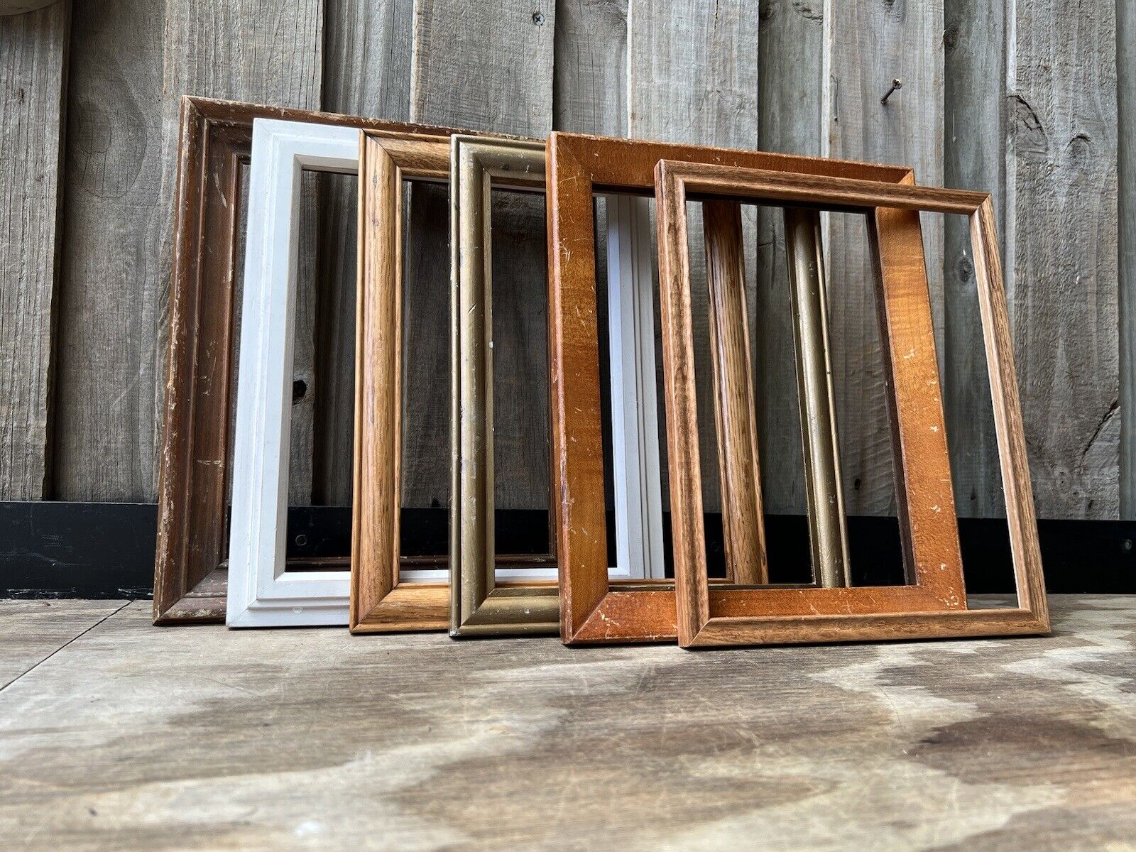 SPECIALIST Vintage Wood Picture Frames 8x10 Wall Gallery Shabby Chic Cottage