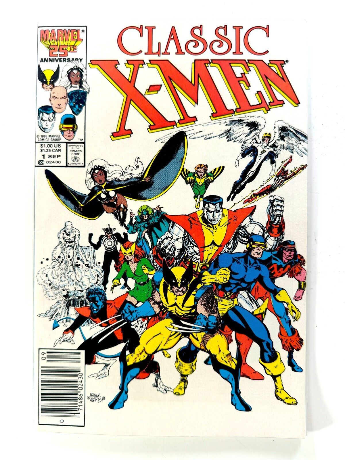 Marvel Classic X-Men (1986) #1 Reprints GXM #1 NewsStand VF