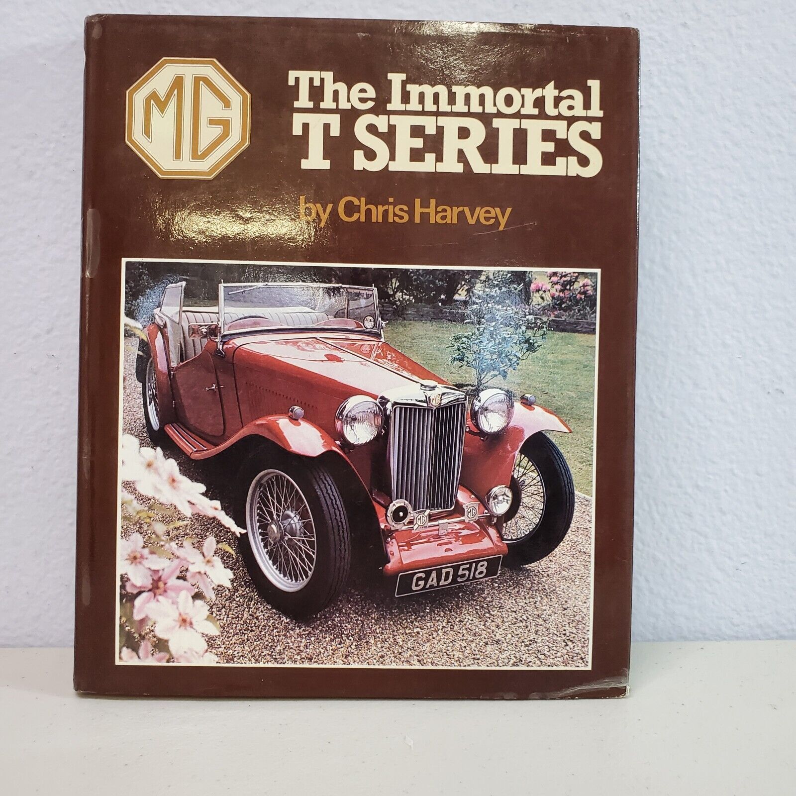 MG The Immortal T Series by Chris Harvey  VERY NICE HARD COVER & DUST JACKET
