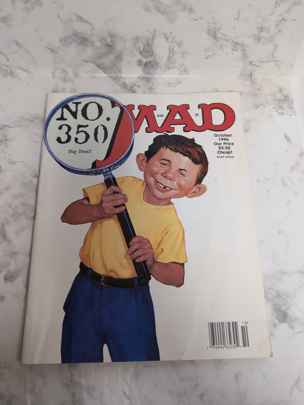 Mad Magazine-- NO 350--- October 1996