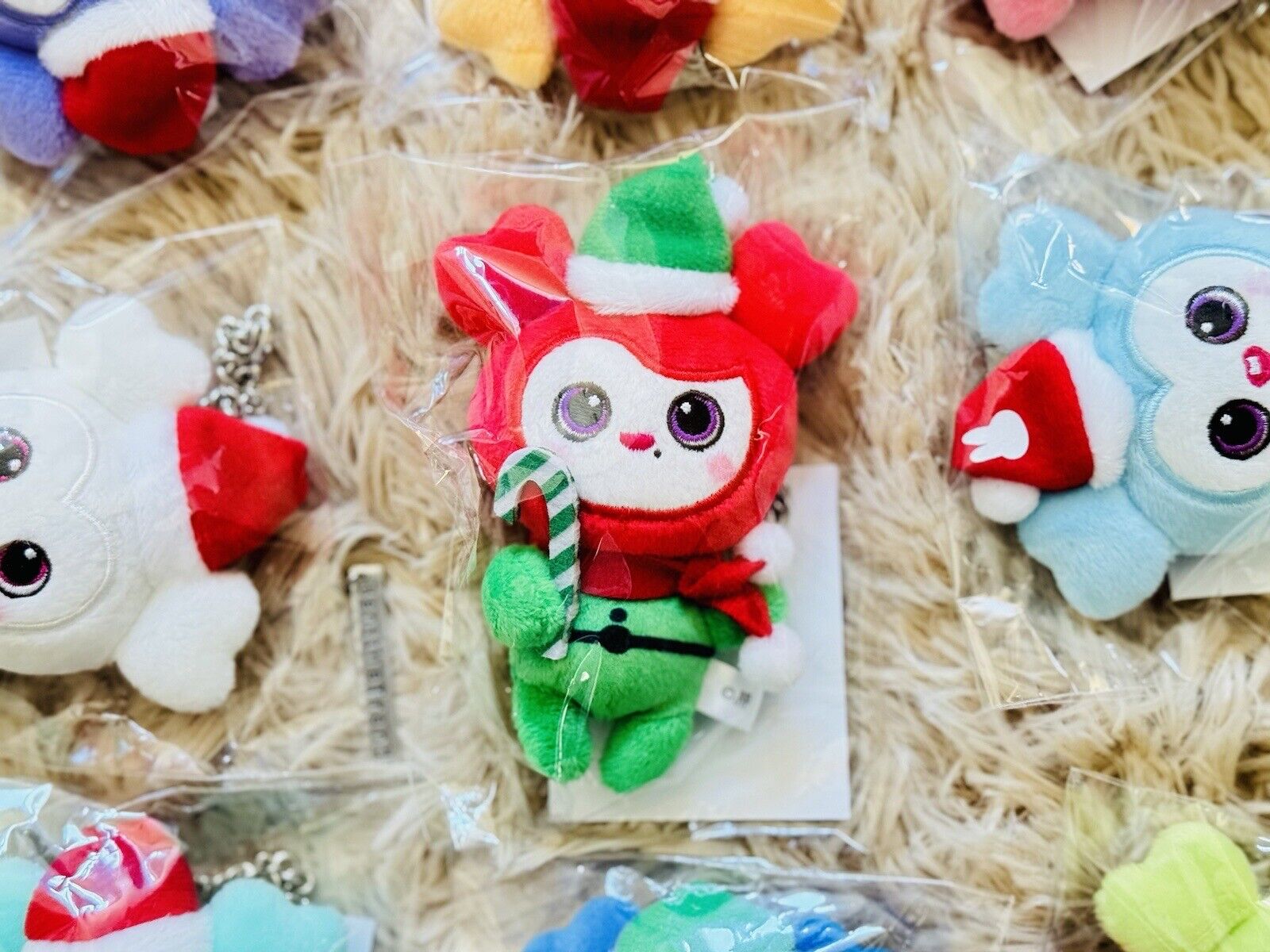 TWICE ‘TOWER RECORDS’ Christmas - Chaeyoung Chaengvely Lovely Bag Charm/Keychain