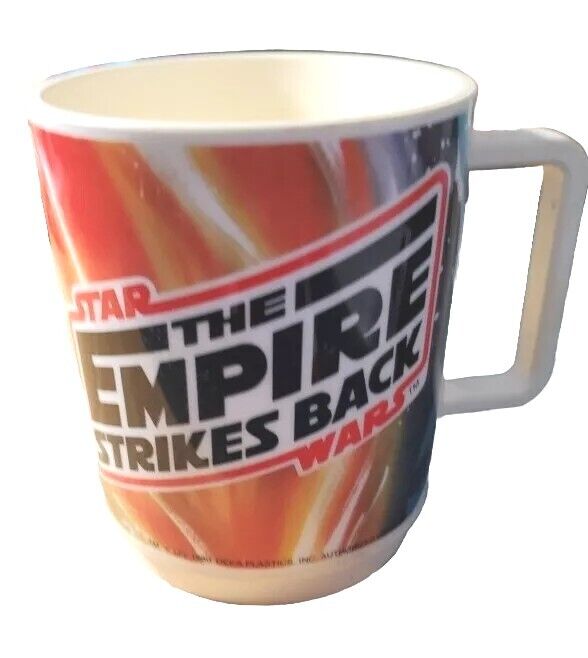 Vintage 1980 Star Wars The Empire Strikes Back DEKA Cup:  Yoda the Jedi Master