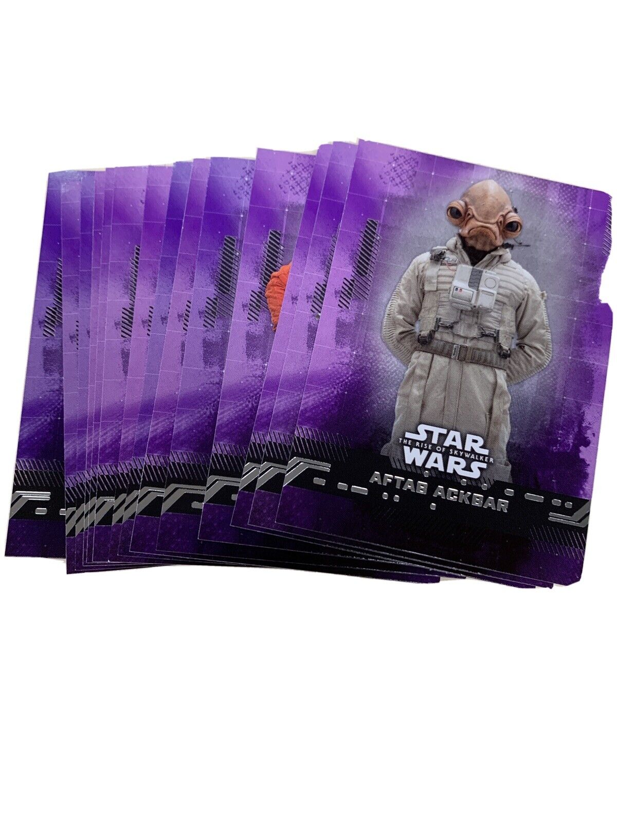 2019 Star Wars The Rise Of Skywalker 99 Card Purple Set