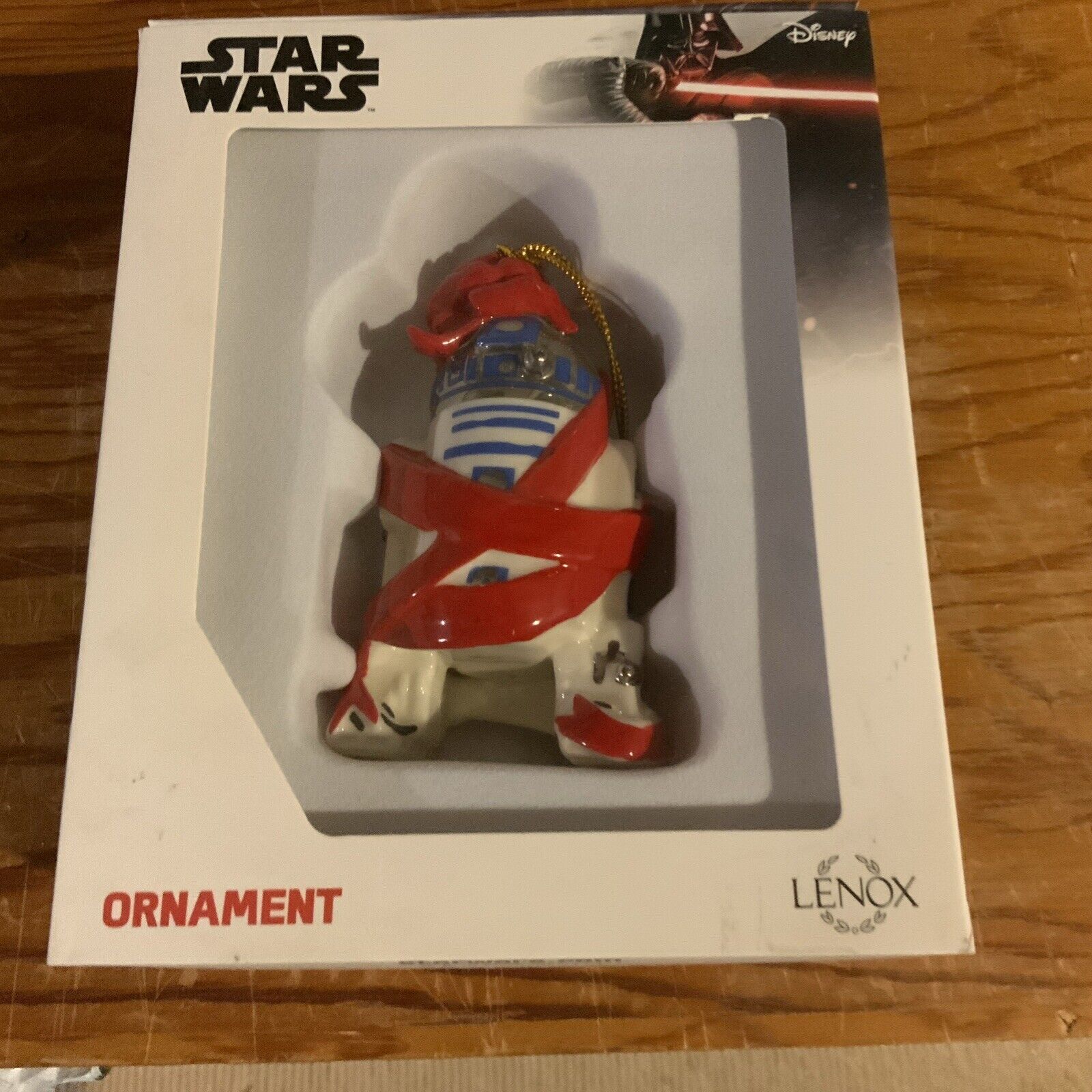 Lenox R2D2 Star Wars Christmas Ornament 2022 894191 NIB Collectible Gift