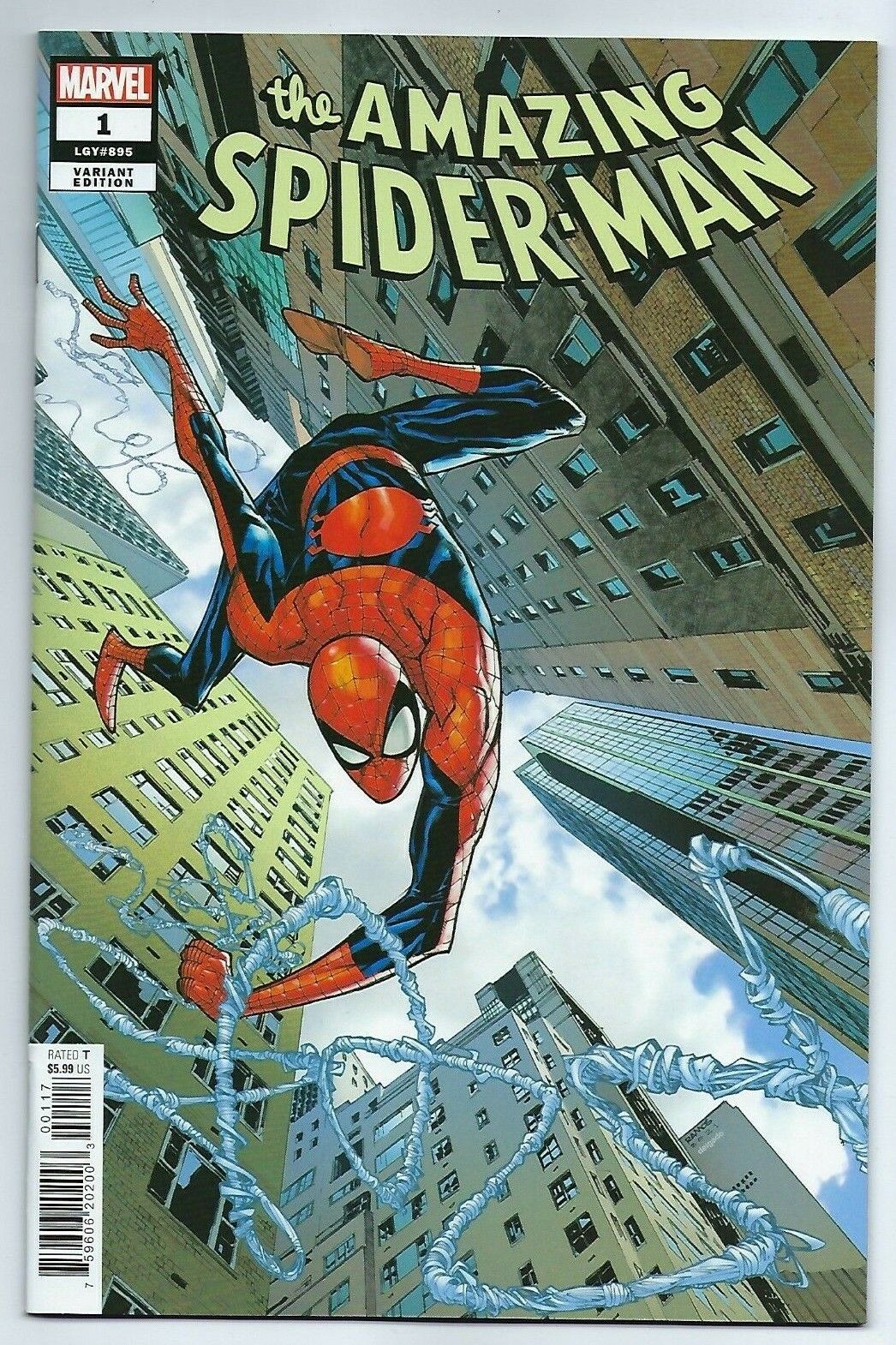 Marvel Comics AMAZING SPIDER-MAN #1 first printing Ramos variant