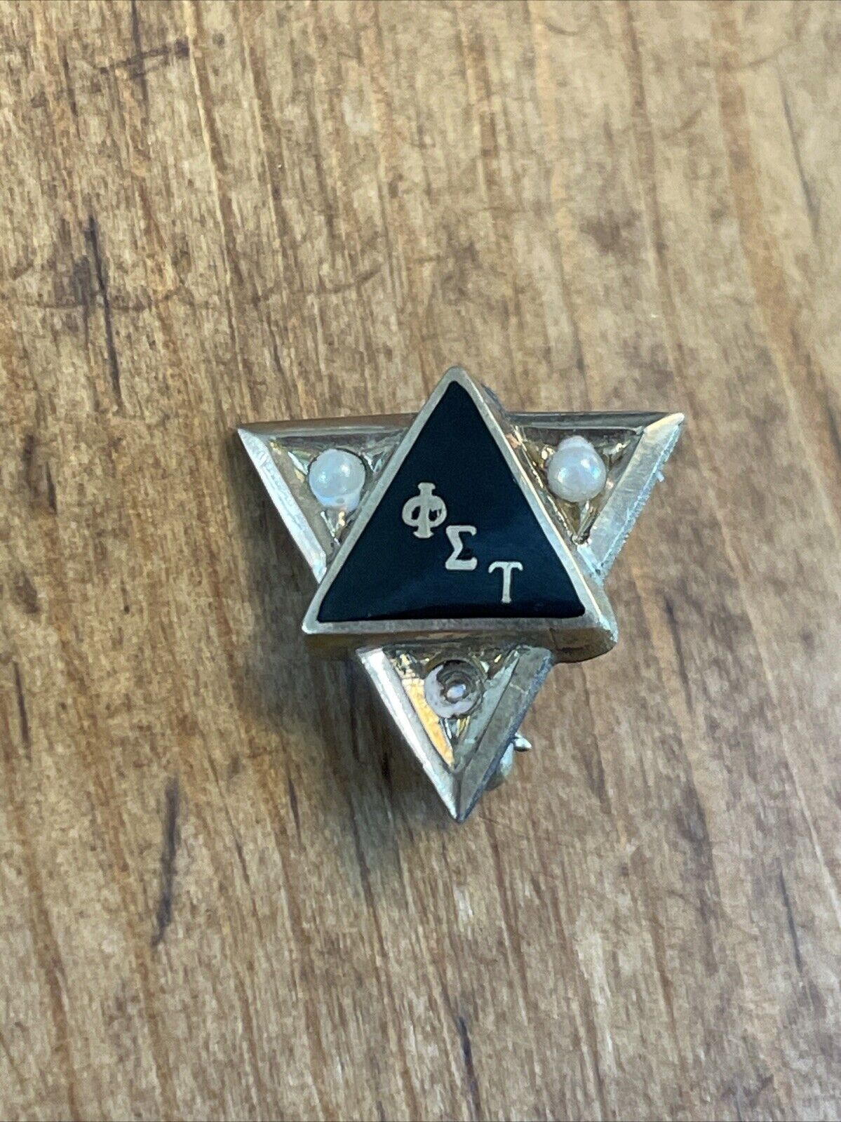 Vintage Phi Sigma Tau Fraternity Sorority Pin