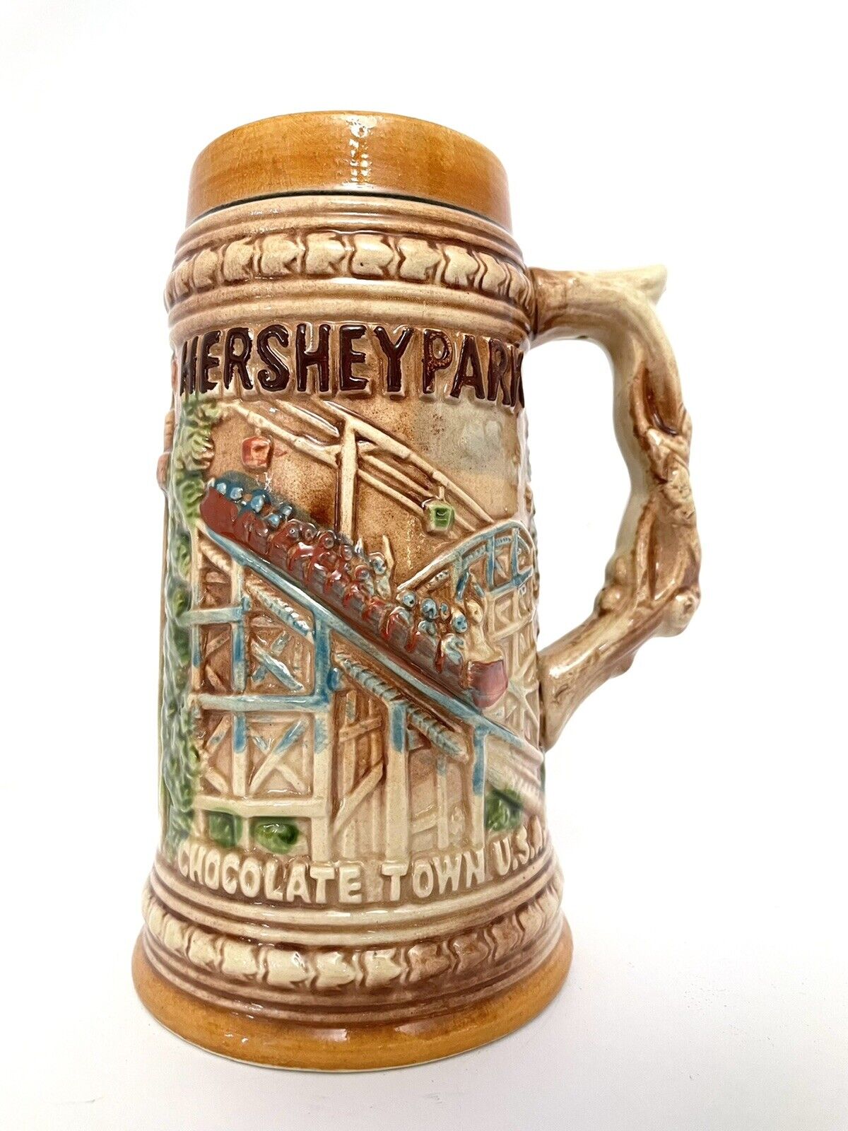 Vintage Capsco 7 inch Hershey Park Beer Stein Made In Japan