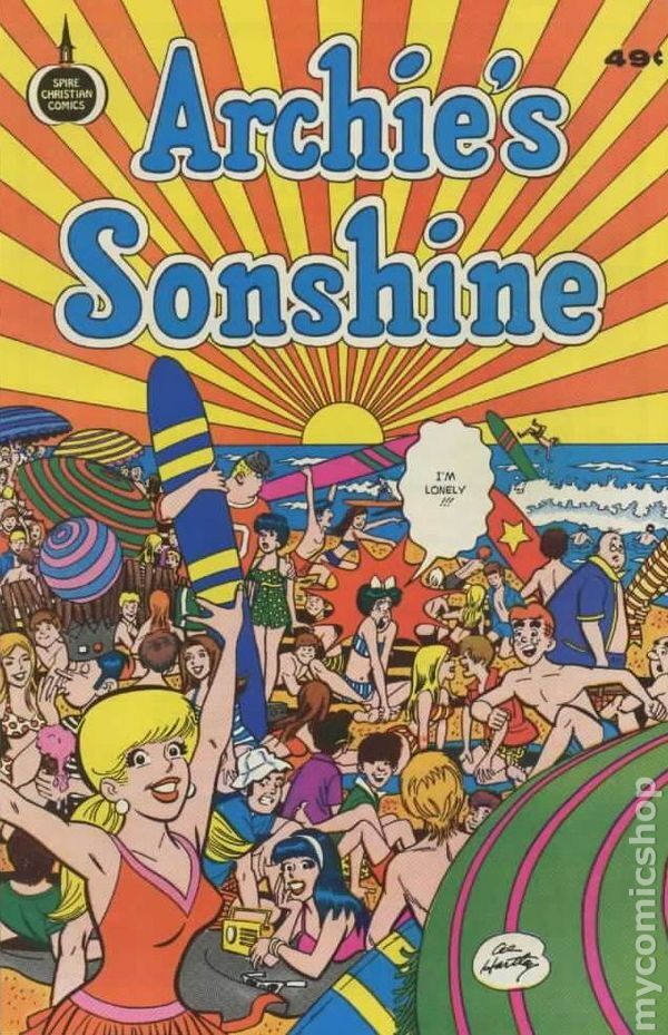 Archie\'s Sonshine #0B GD/VG 3.0 1974 Stock Image Low Grade