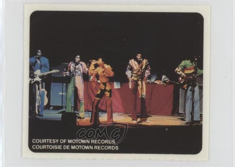 1984-85 Apple Jacks The Jacksons Stickers Michael Jackson Five on Stage 04e3