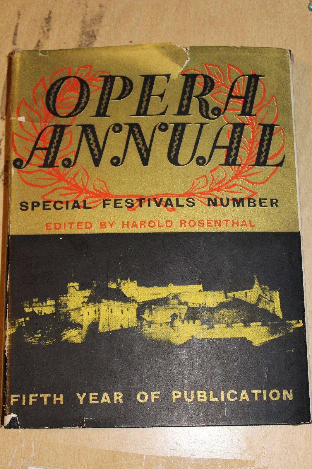 5th Year 1958 Opera Annual Special Festivals Number Harold Rosenthal