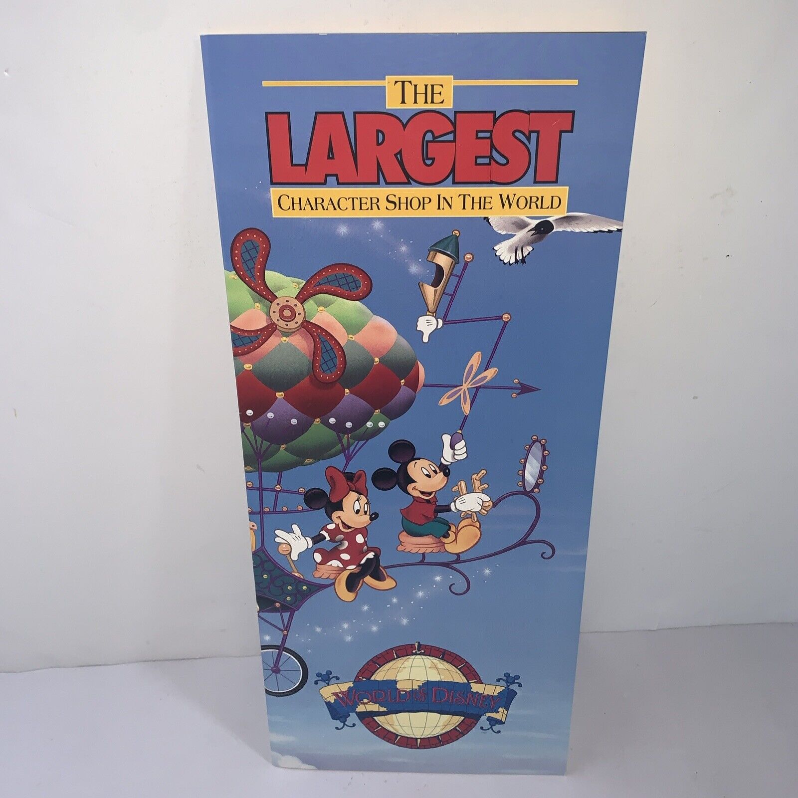 1996 WORLD OF DISNEY LARGEST CHARACTER SHOP IN THE WORLD STORE DIRECTORY Map