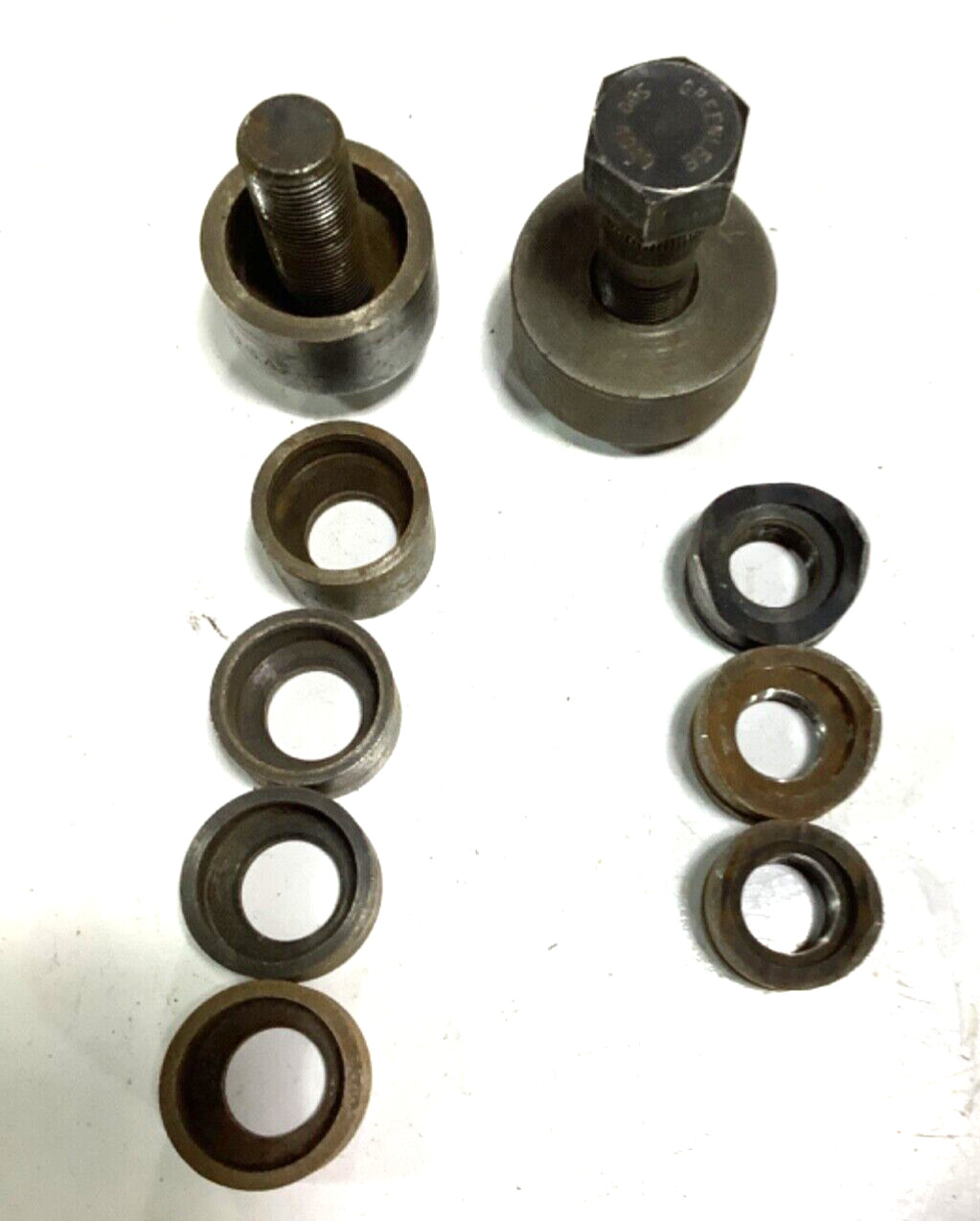 (pp) Vintage GREENLEE chassis punch parts