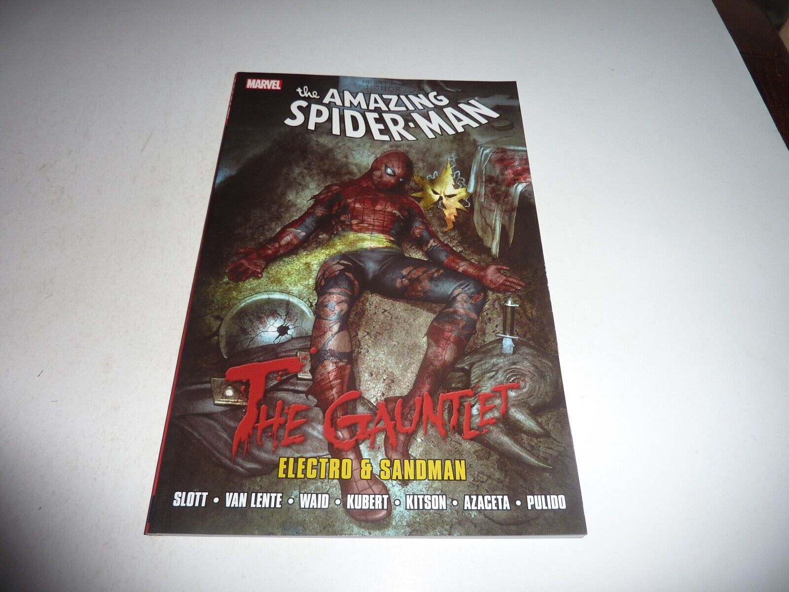 THE AMAZING SPIDER-MAN: THE GAUNTLET Electro & Sandman Marvel TPB 2012 NM 2nd