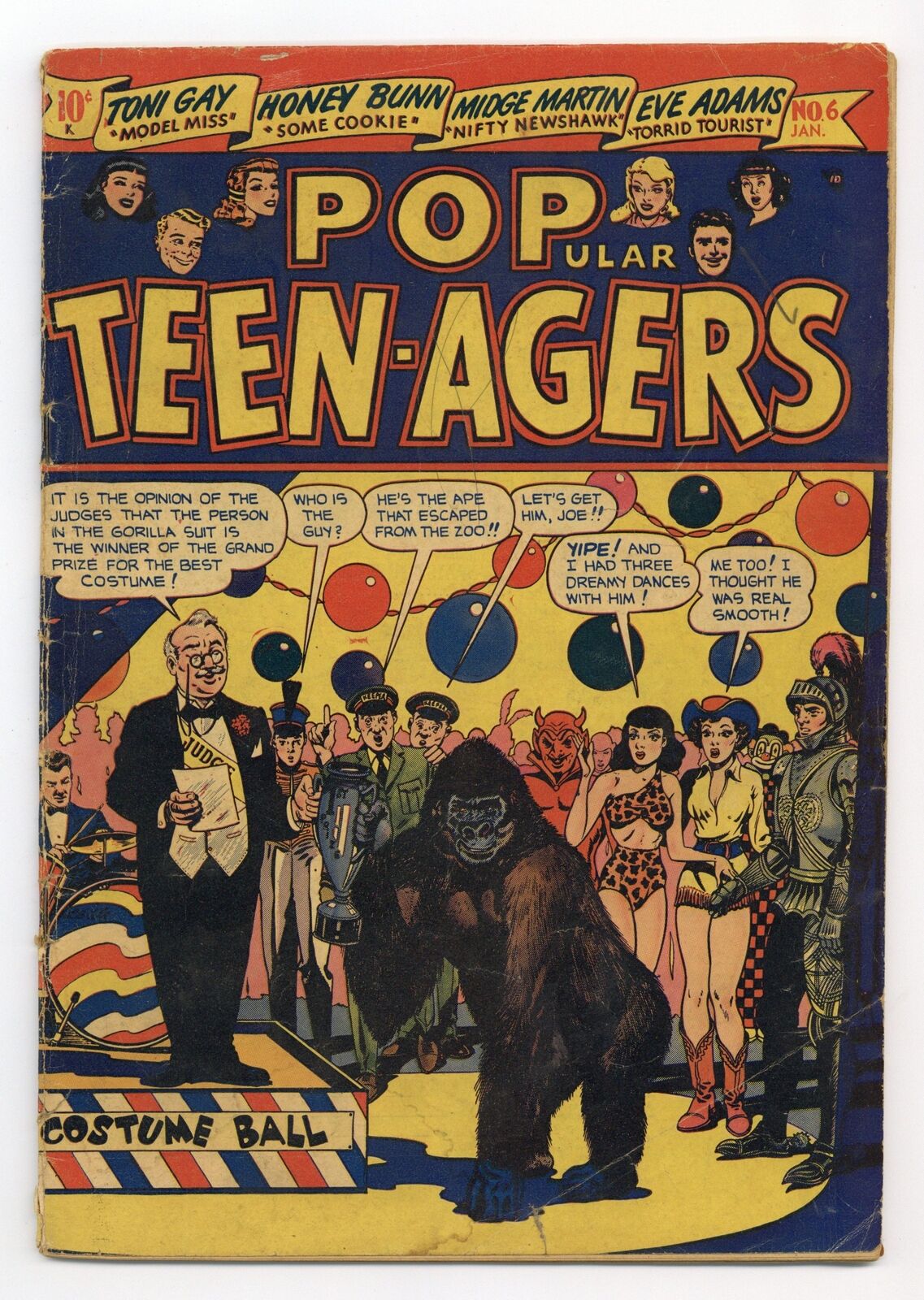 Popular Teen-Agers #6 GD+ 2.5 1950 Star Publications