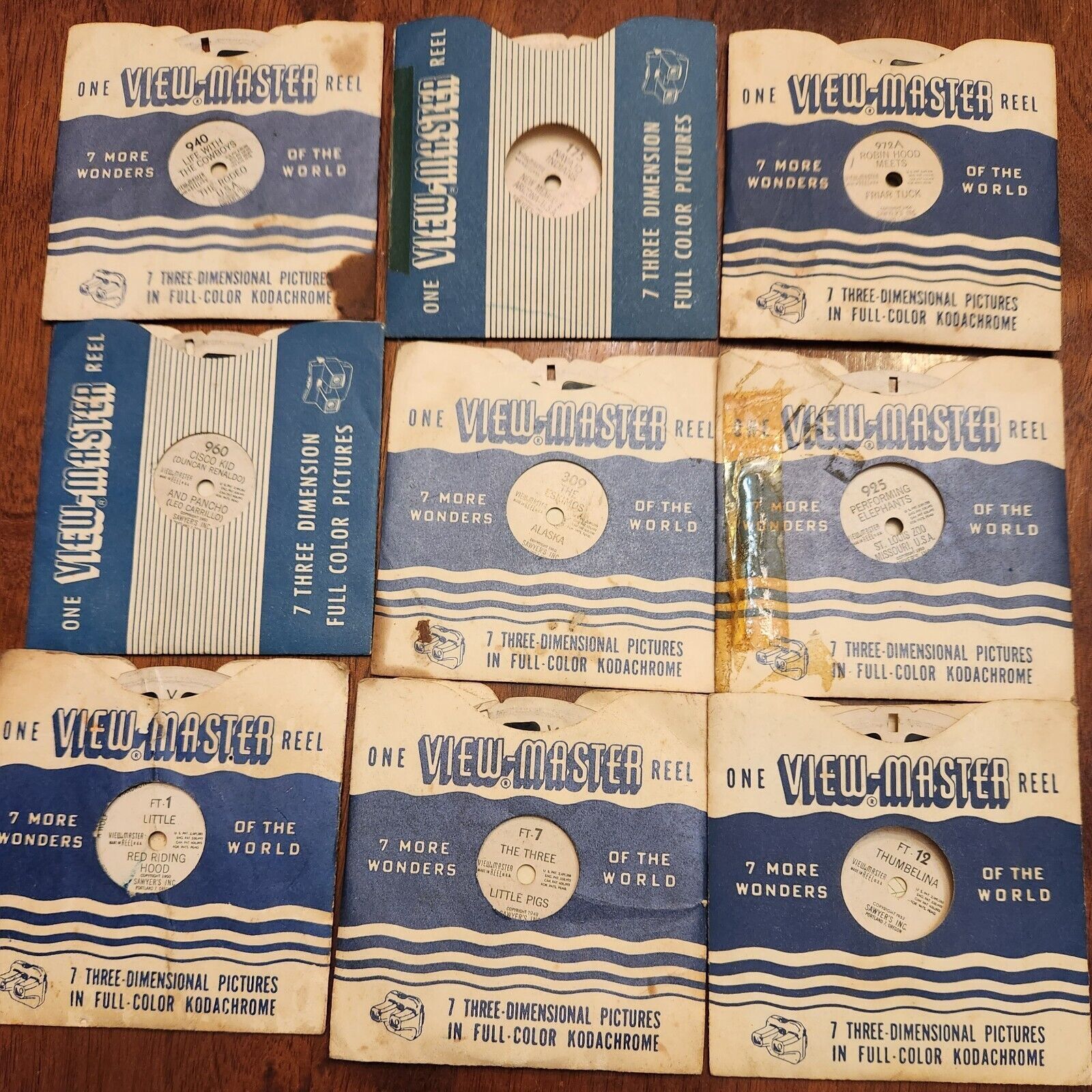 Vintage View-Master Reels - Add To Your Collection