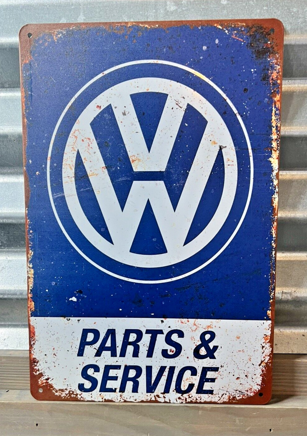 Volkswagen VW Parts And Service Sign 8\
