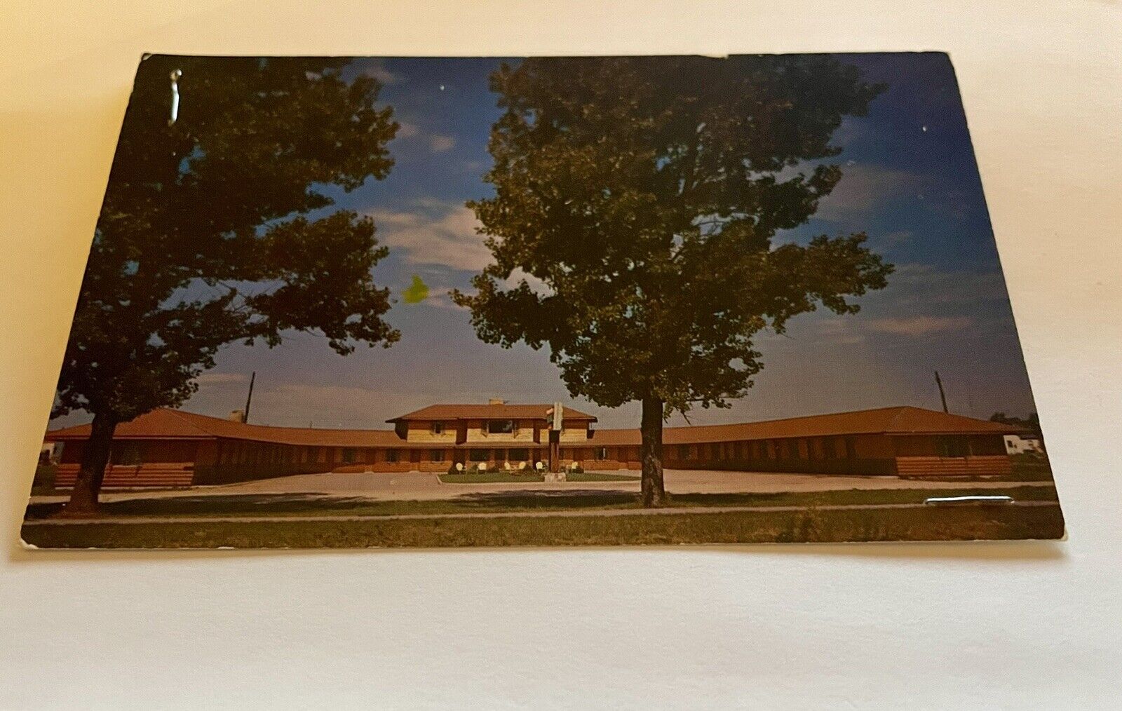 North Rockford Motel MCM Vintage Postcard