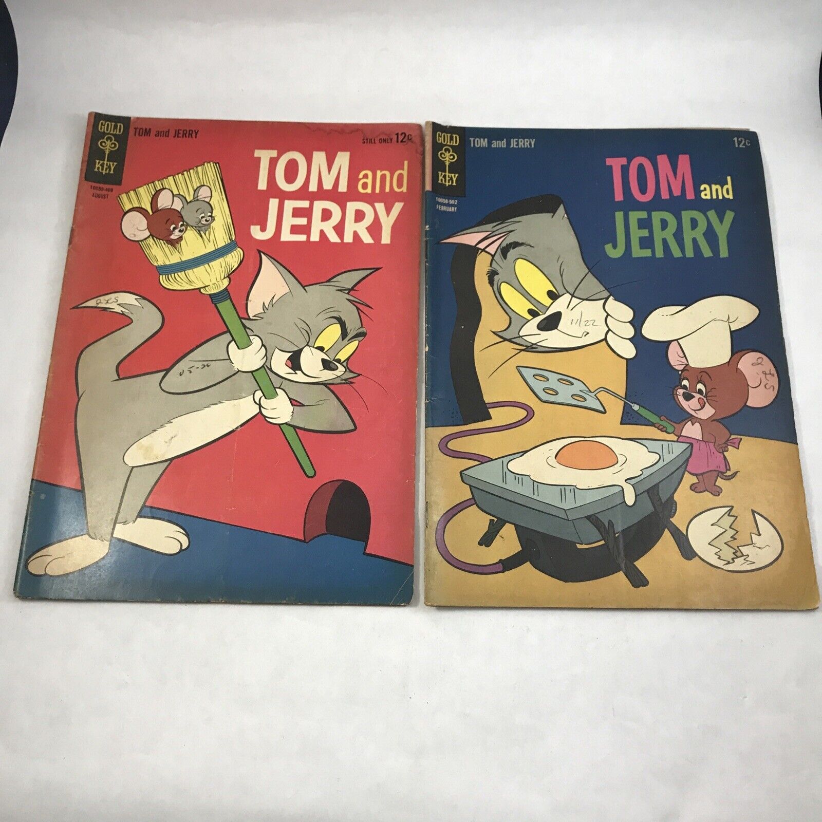 Tom and Jerry\'s #220 & 222 Gold Key Comics 1964 Vintage Comic Book