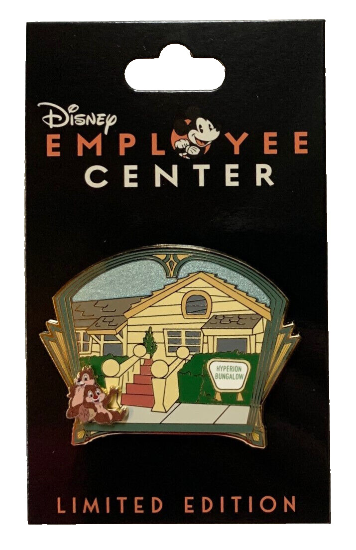 2024 DEC Disney Employee Center Chip N Dale at Hyperion Bungalow Pin LE 250